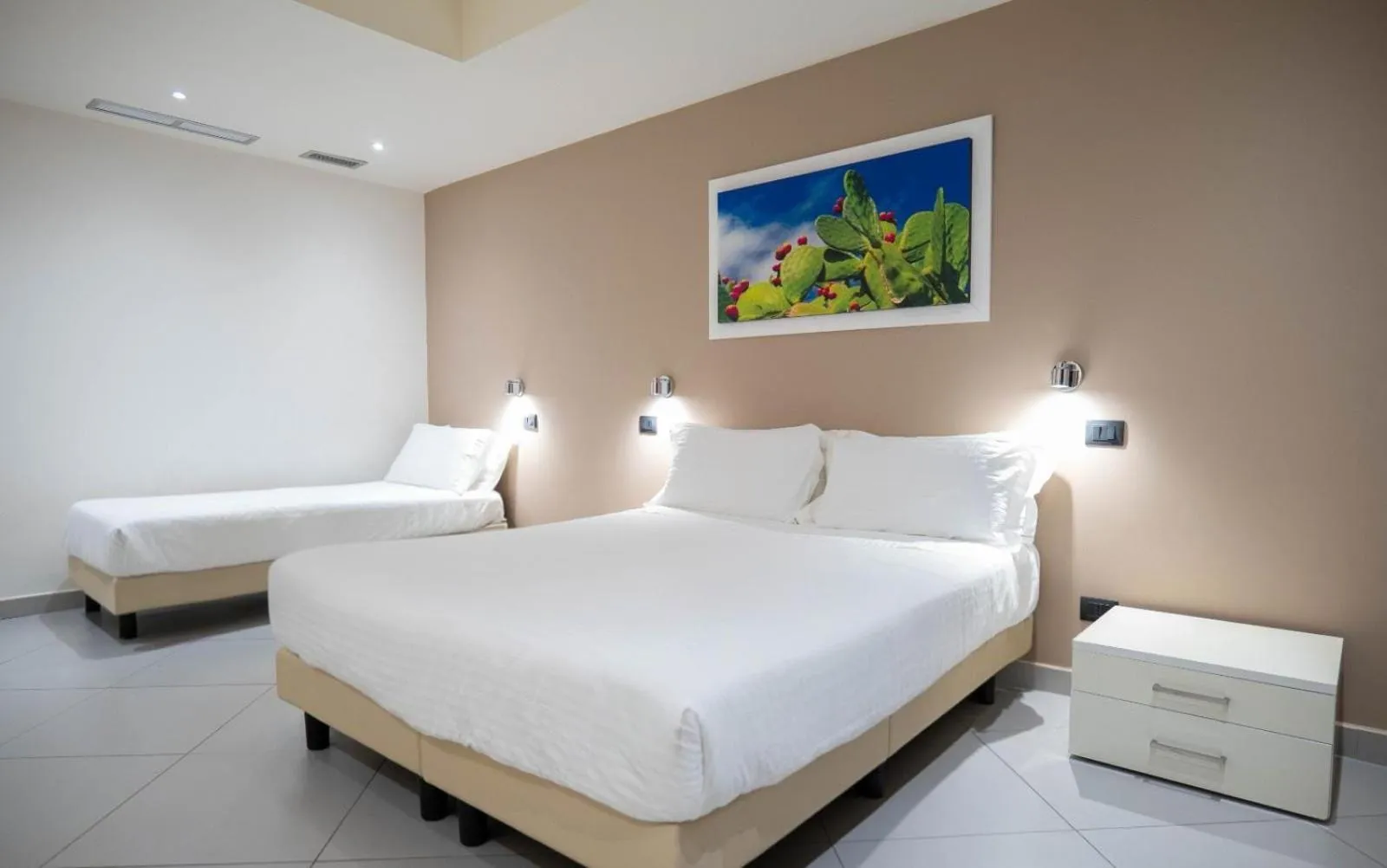 Bed in 4 Spa Resort Hotel