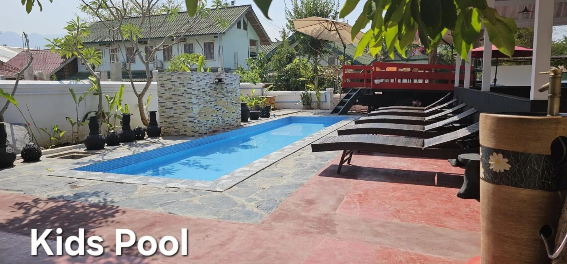 Swimming pool in Sabaidee Guesthouse