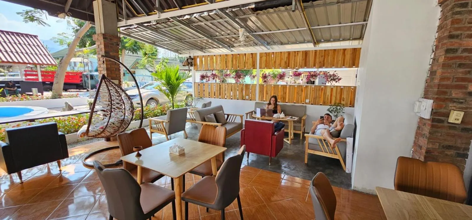 Restaurant/places to eat in Sabaidee Guesthouse