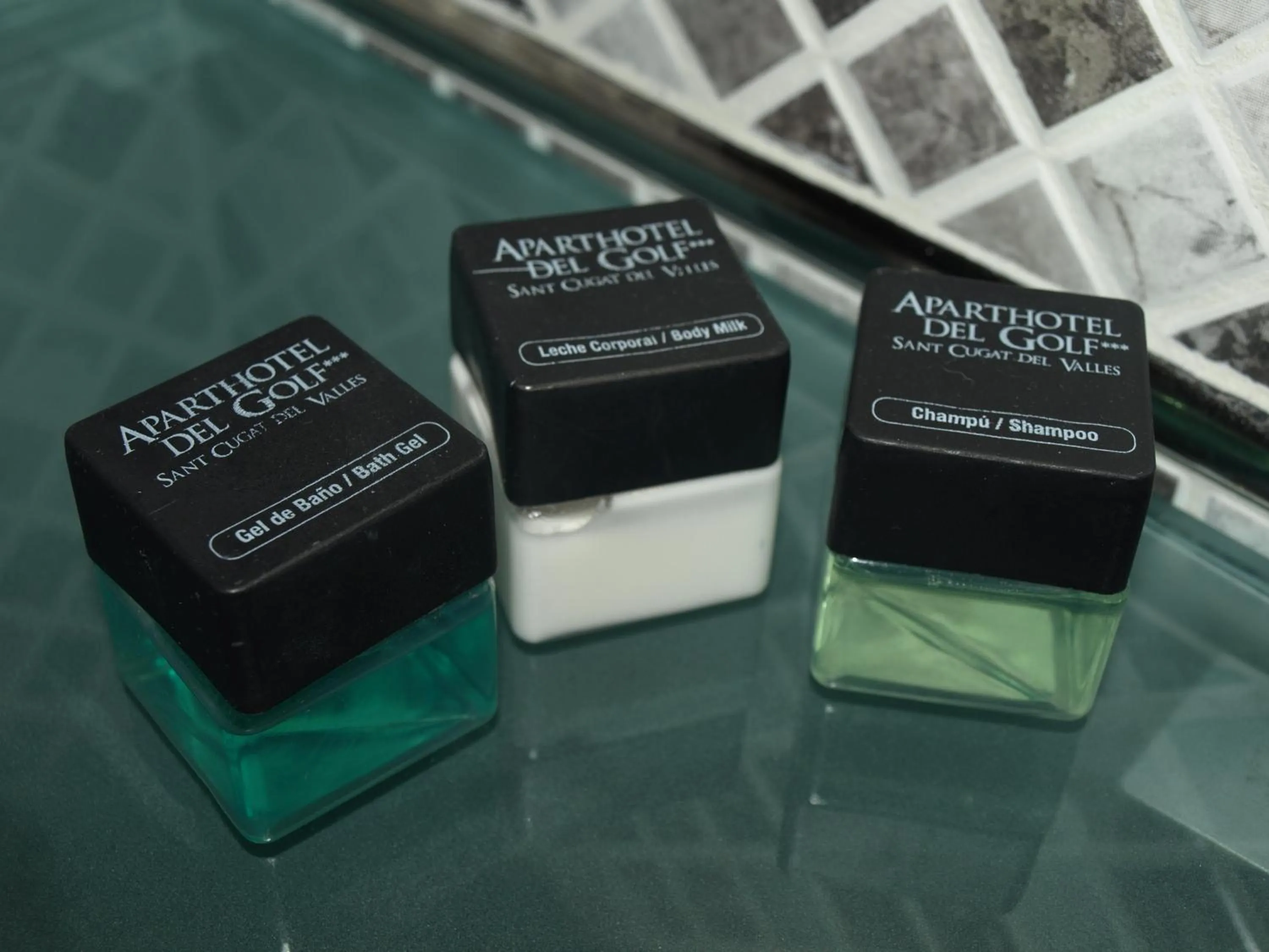 Decorative detail in Aparthotel del Golf