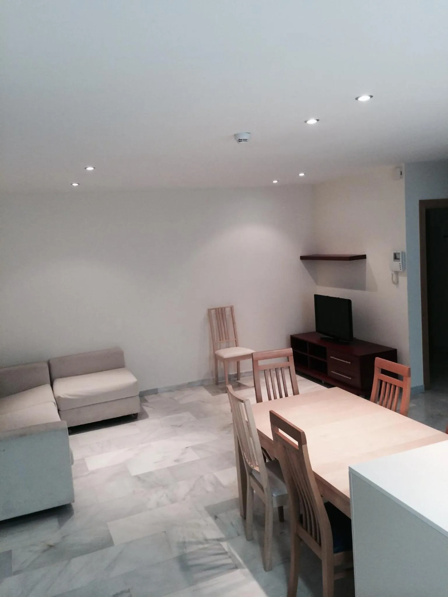 Kitchen or kitchenette in Aparthotel del Golf