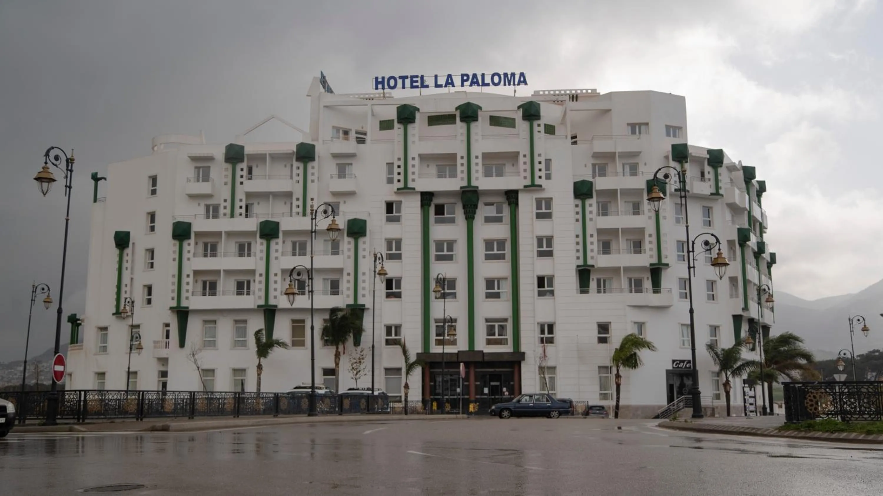 Facade/entrance in Hotel LA PALOMA