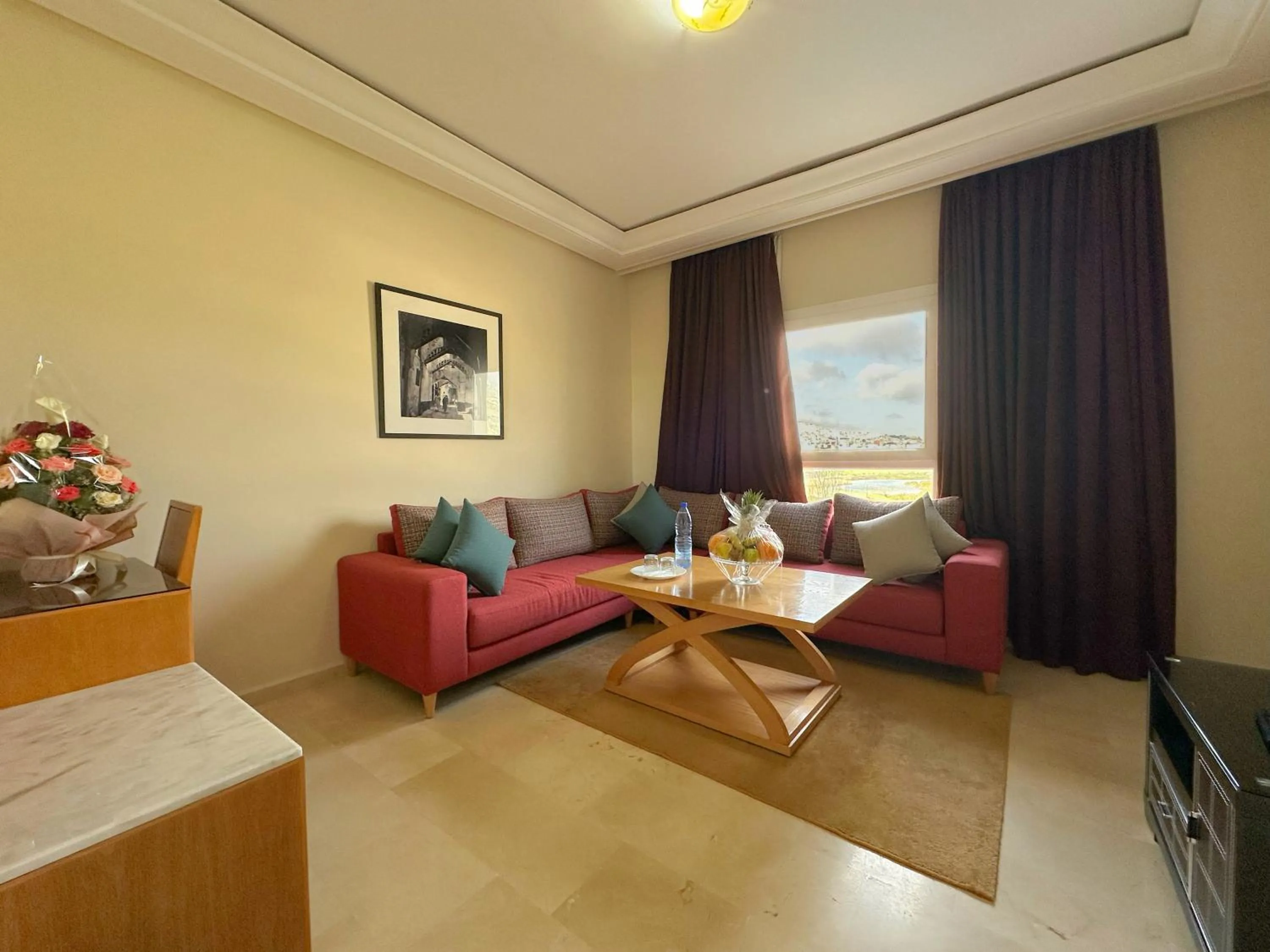 Living room in Hotel LA PALOMA