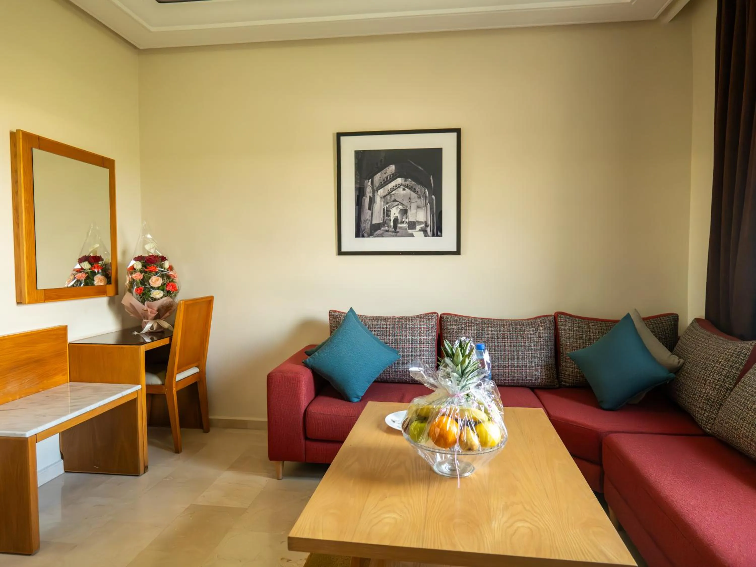 Living room in Hotel LA PALOMA