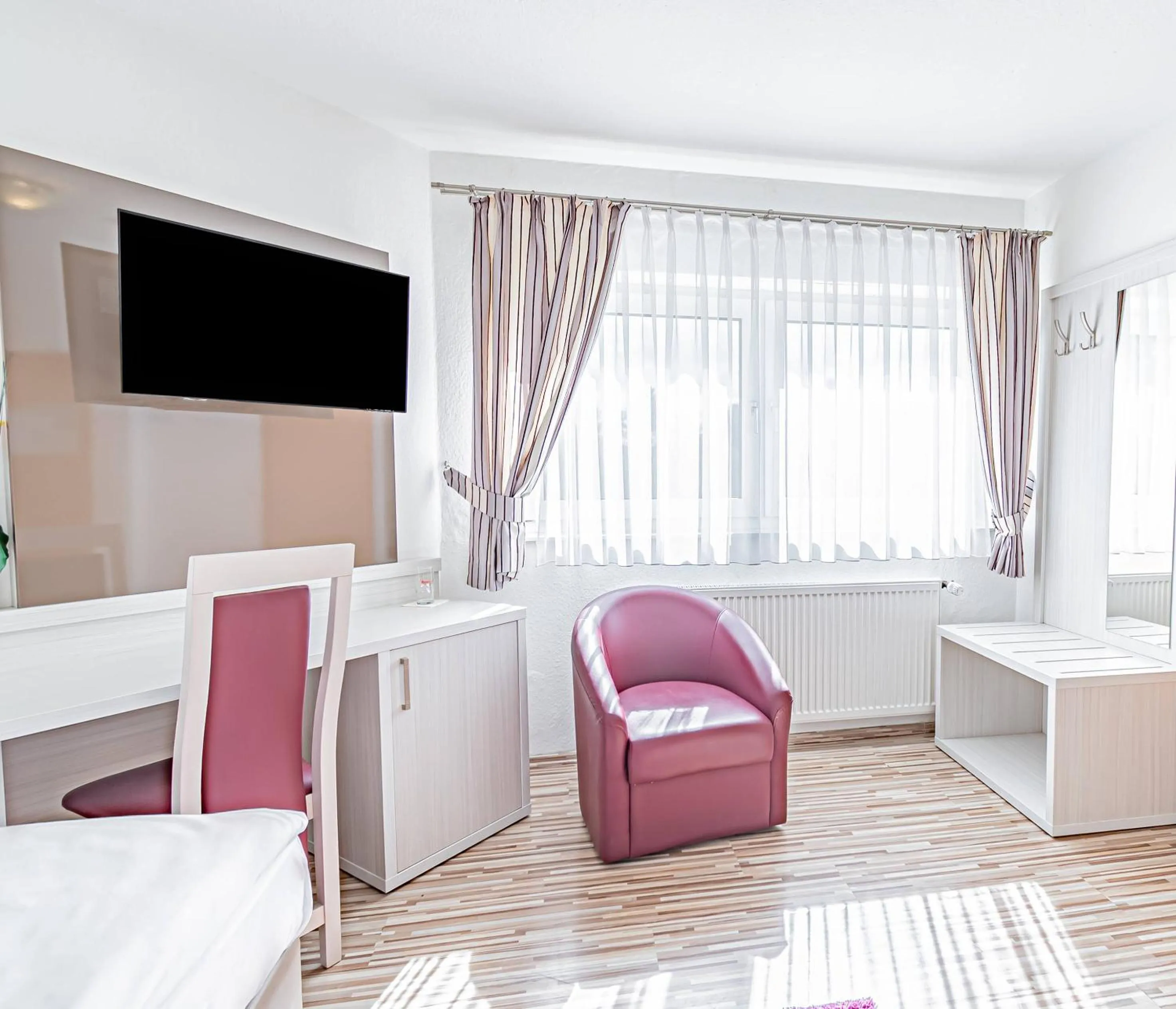 Bedroom, Bed in Hotel Tannenblick