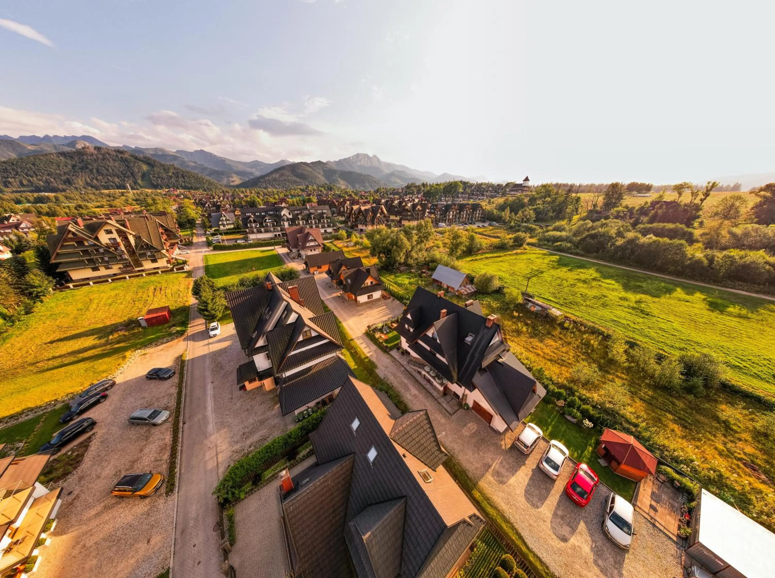 Bird's eye view in Willa Wrzos