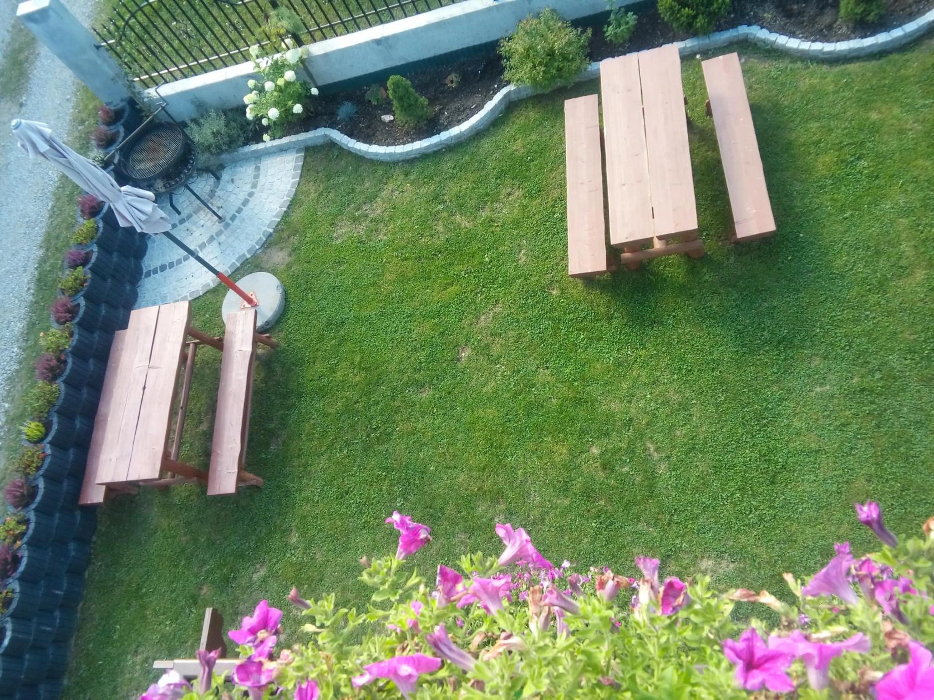 Garden in Willa Wrzos