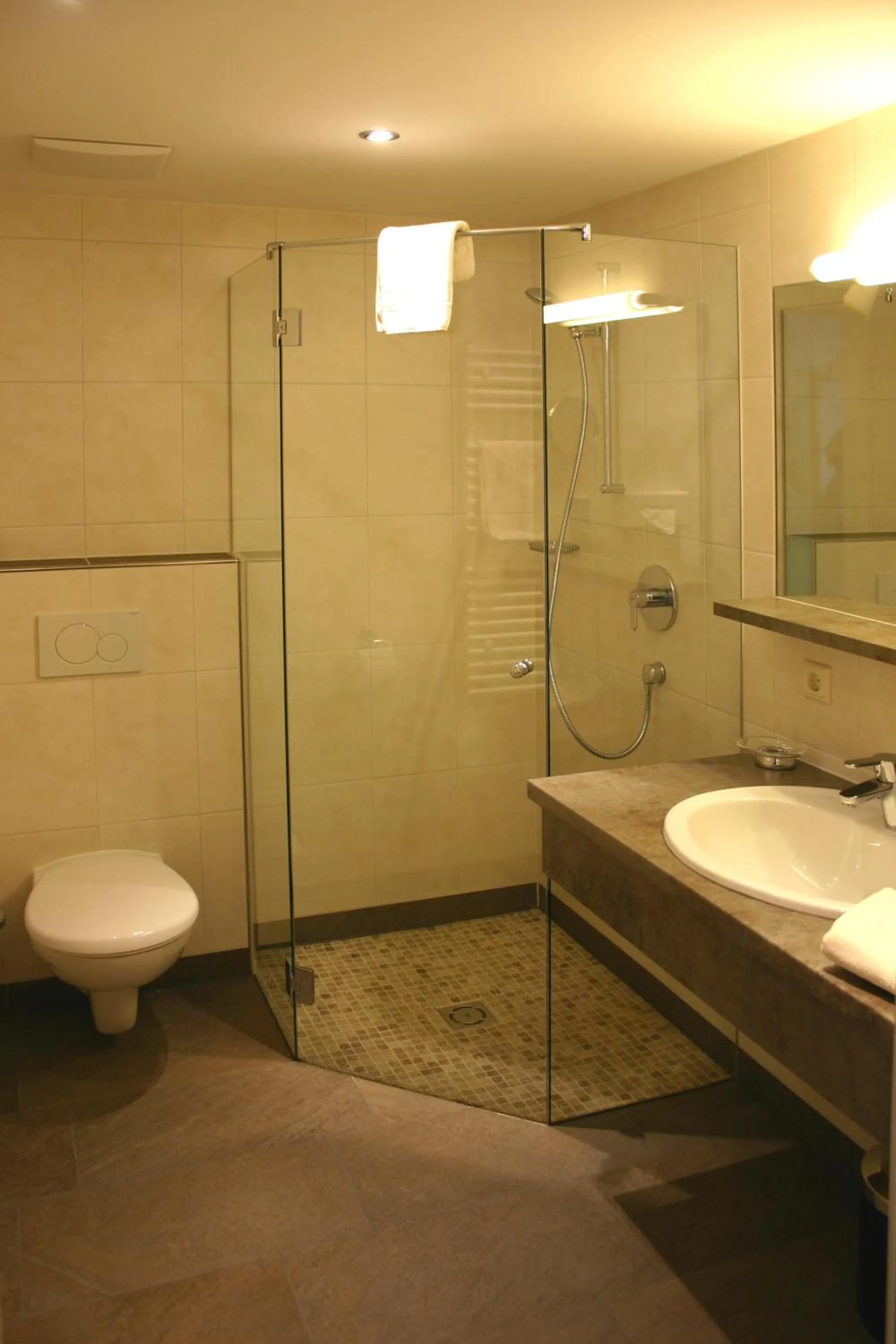 Bathroom in Hotel Hochland