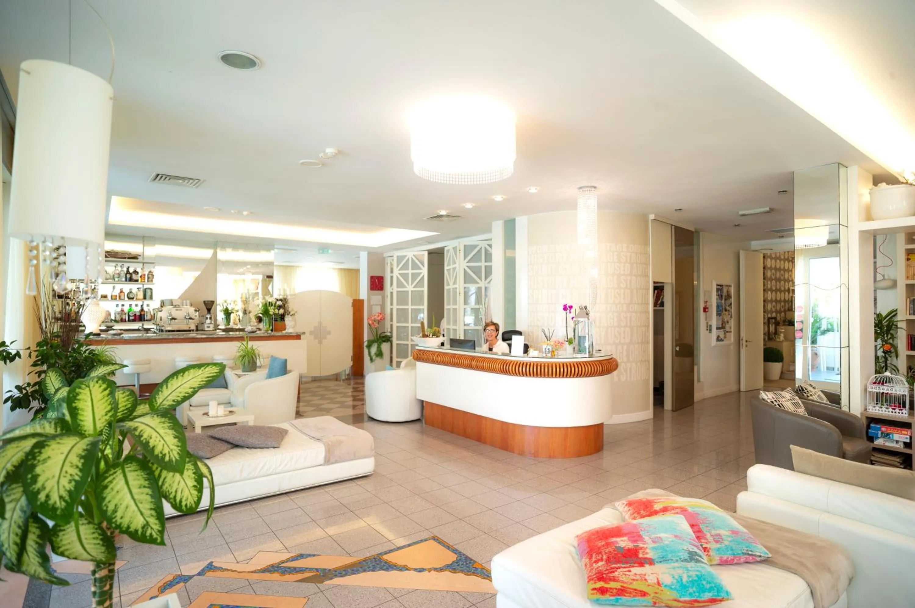 Lobby or reception in Hotel Darsena