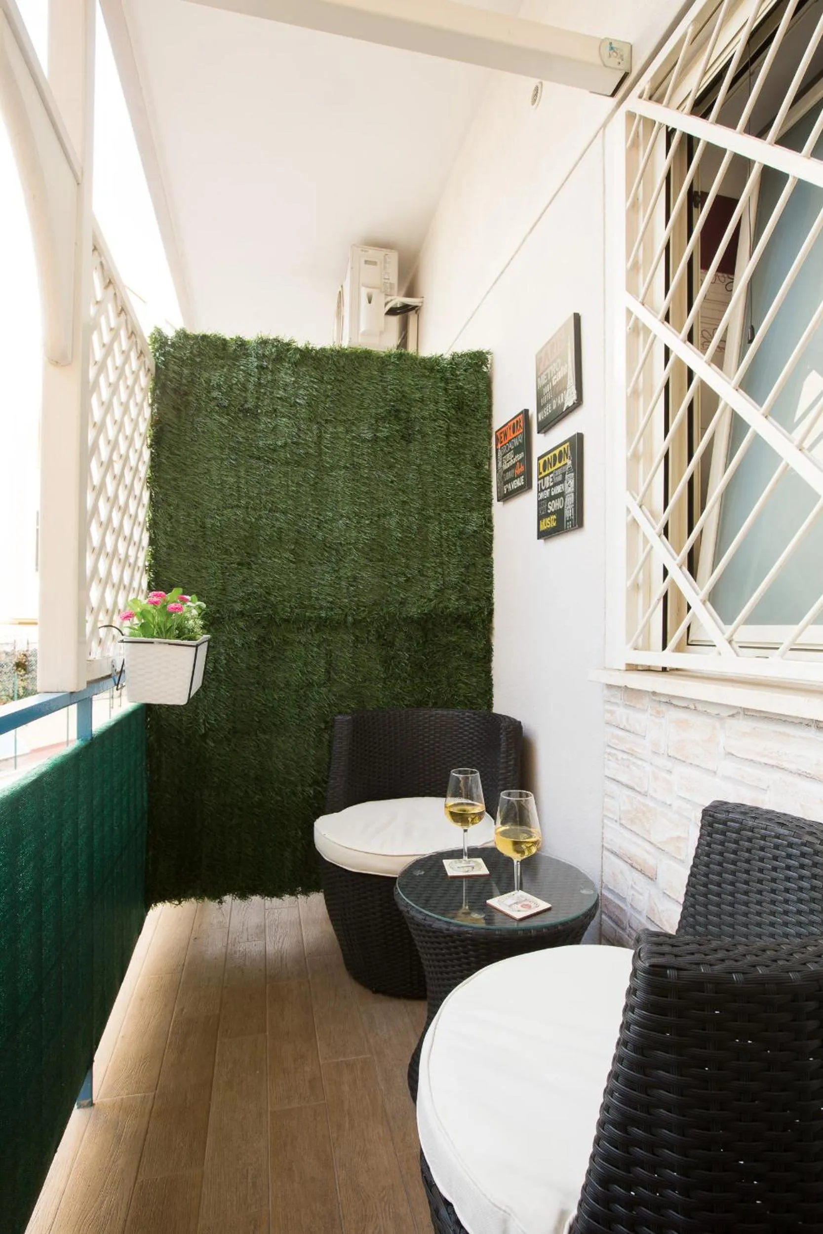 Balcony/Terrace in Relais Tiburtina