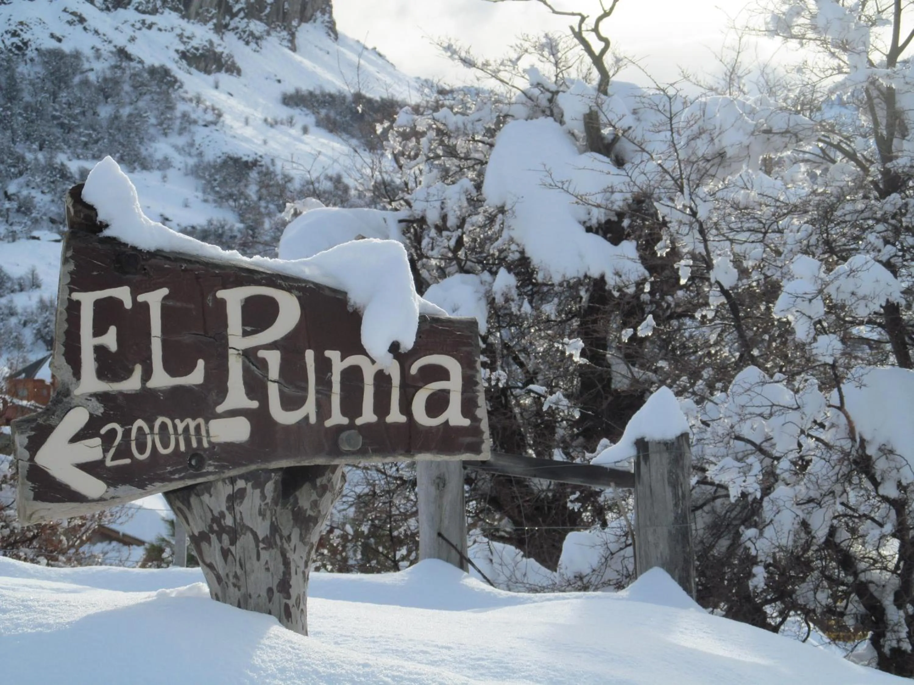 Property logo or sign in Hosteria El Puma