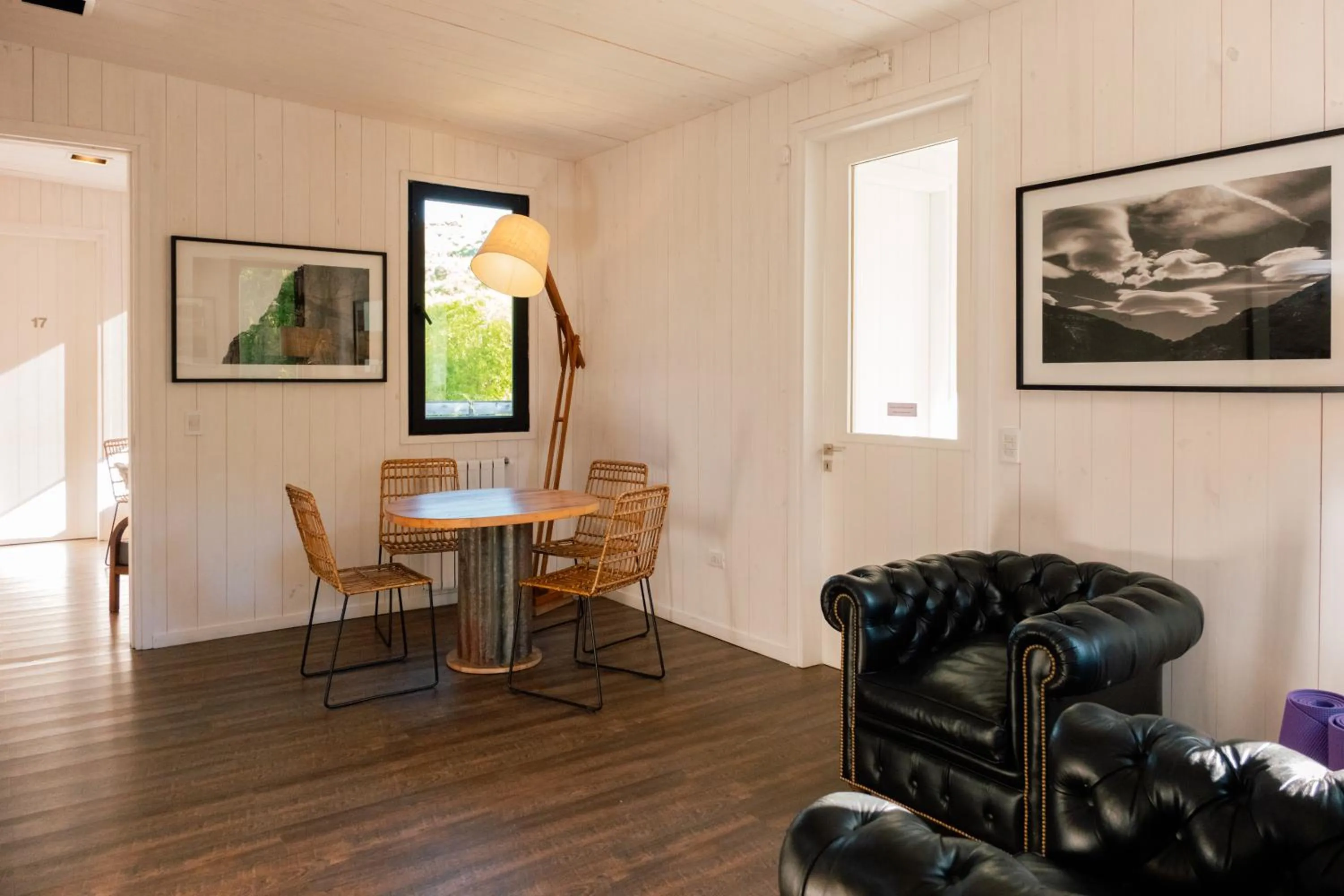 Living room in Hosteria El Puma