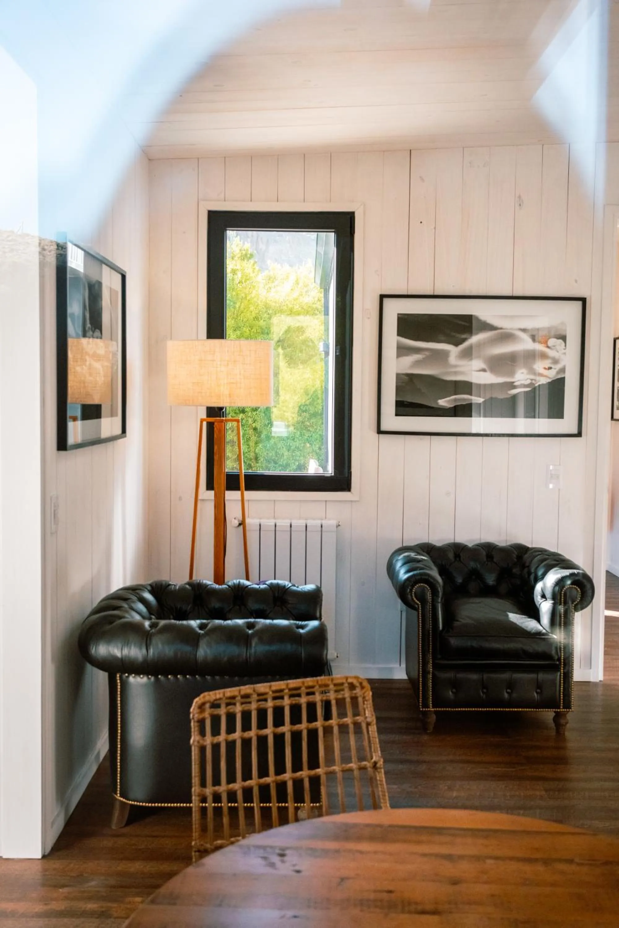 Living room in Hosteria El Puma