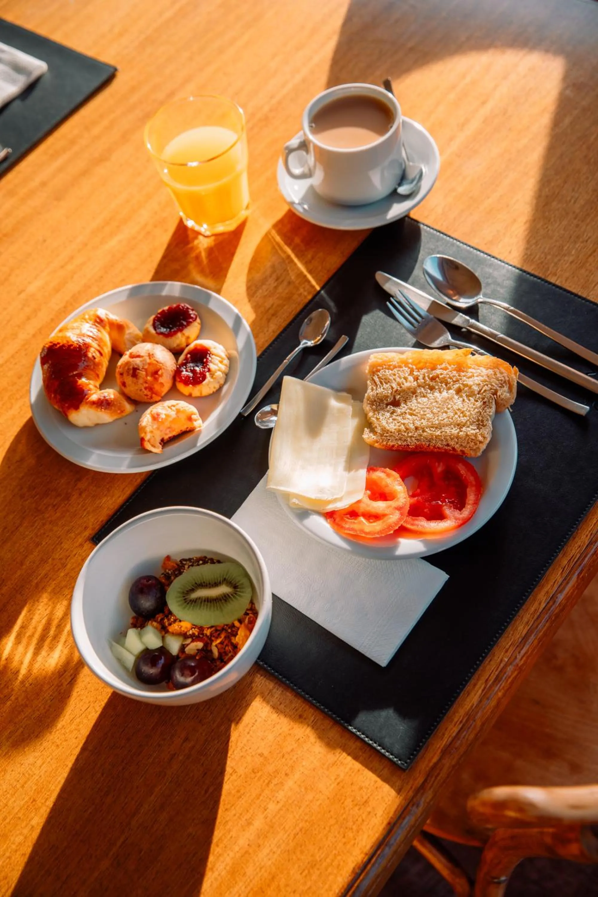 Breakfast in Hosteria El Puma