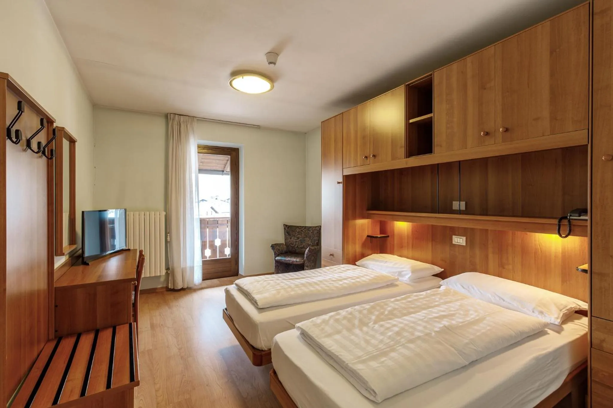 Bed in Albergo Belvedere