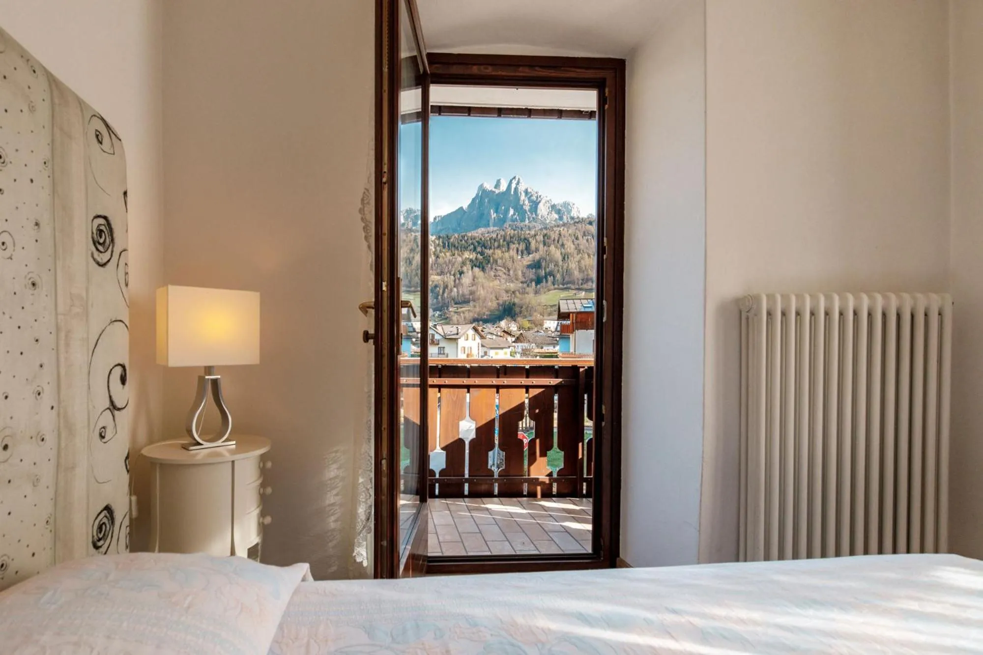 Bed in Albergo Belvedere