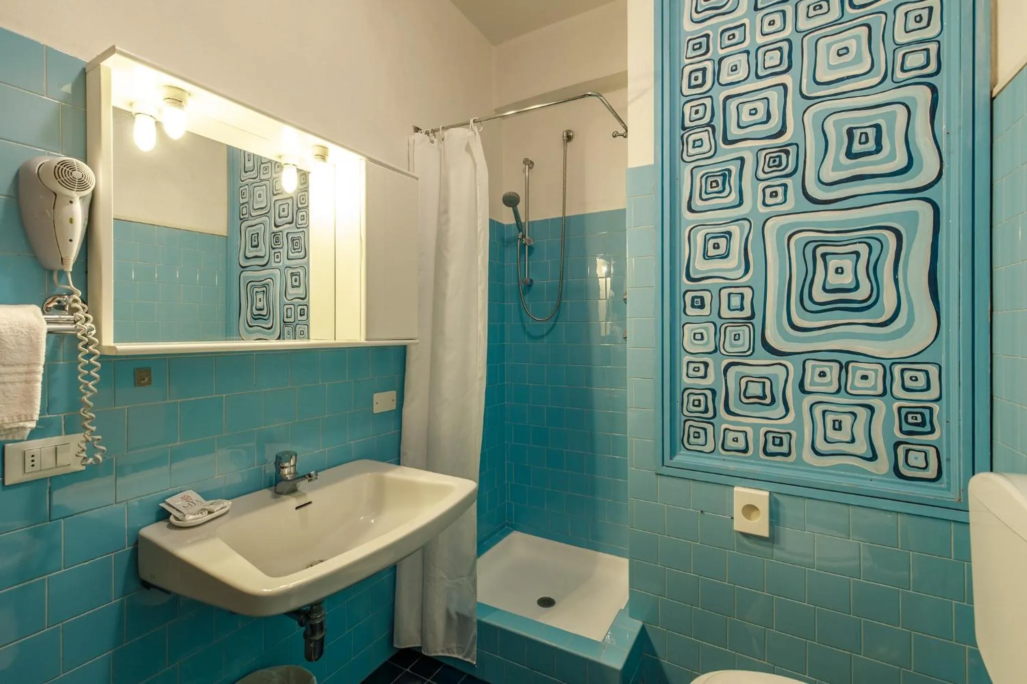 Bathroom in Albergo Belvedere