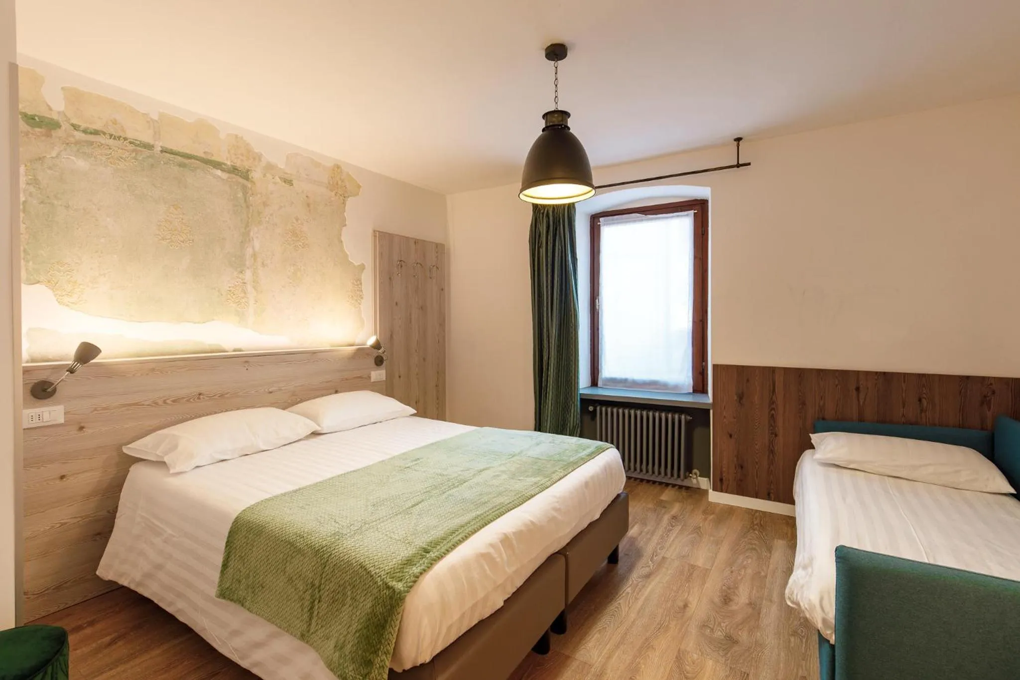 Bed in Albergo Belvedere