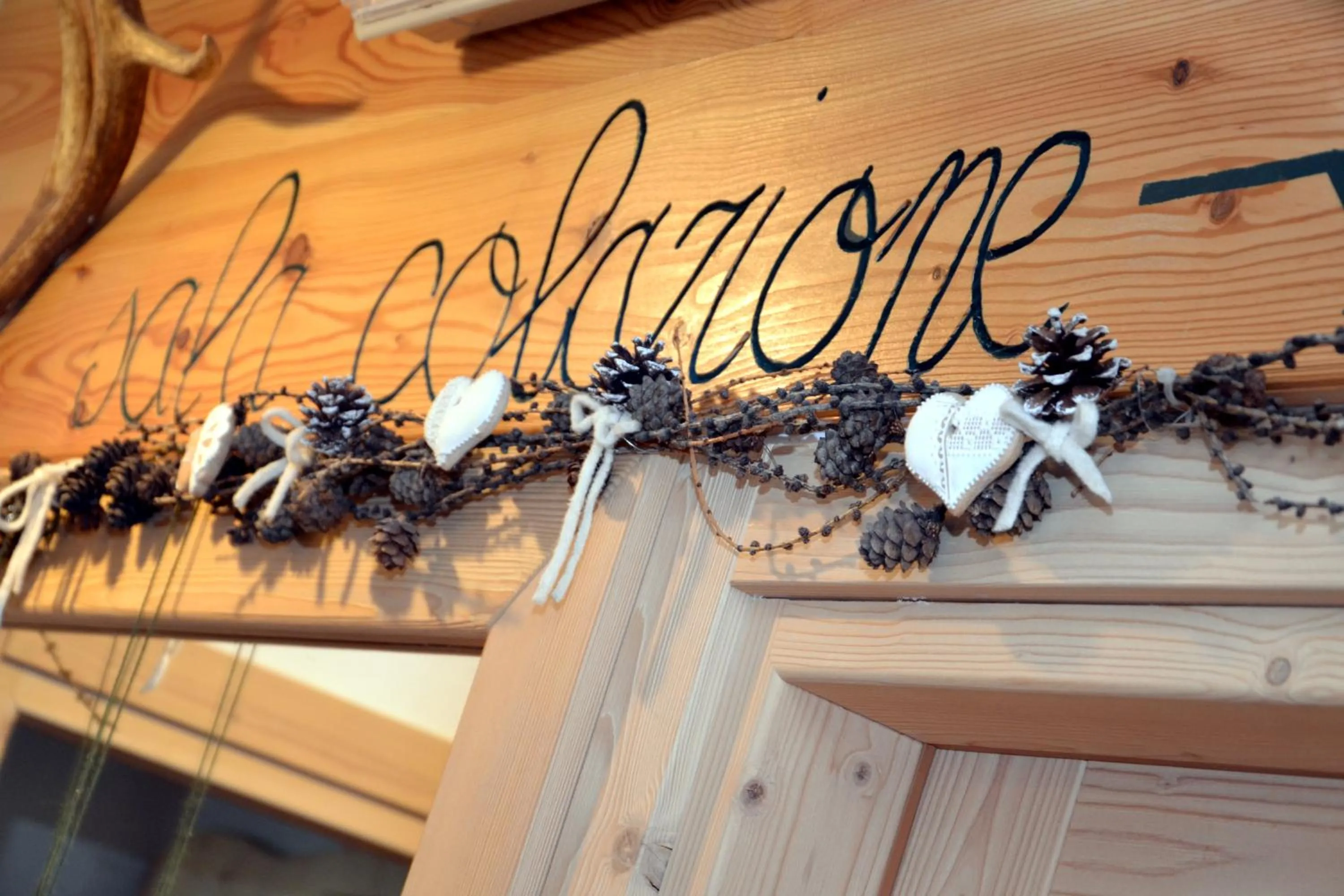 Decorative detail in Hotel Villa Gaia