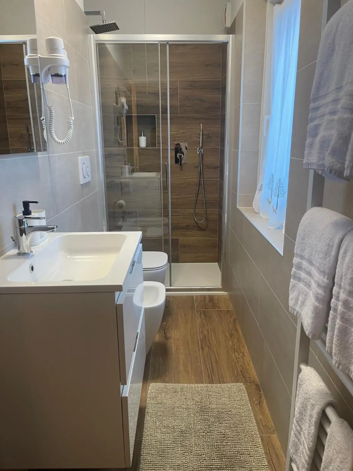 Bathroom in Hotel Villa Gaia