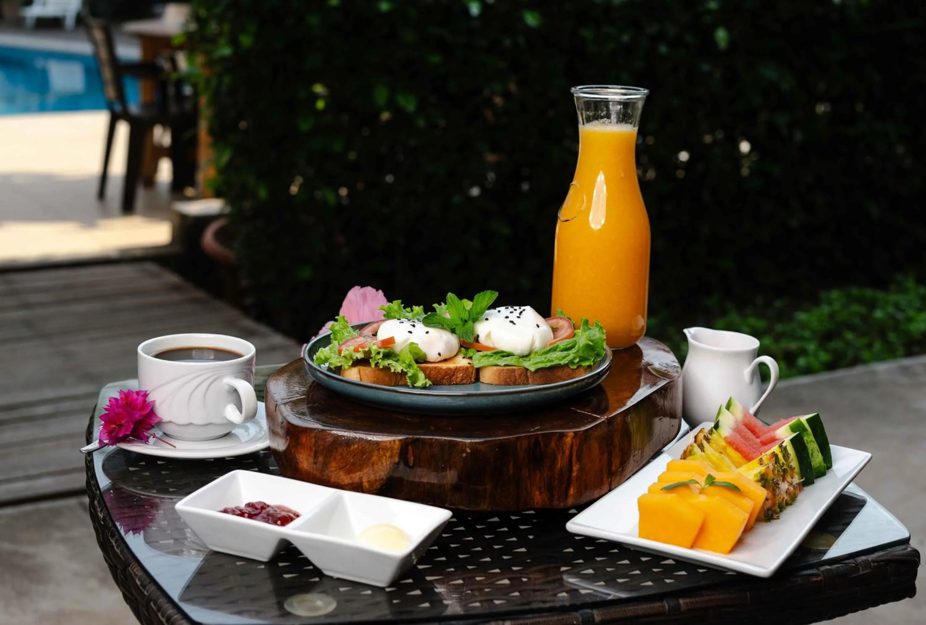 Food and drinks in Colina de Montalva Casa Hotel