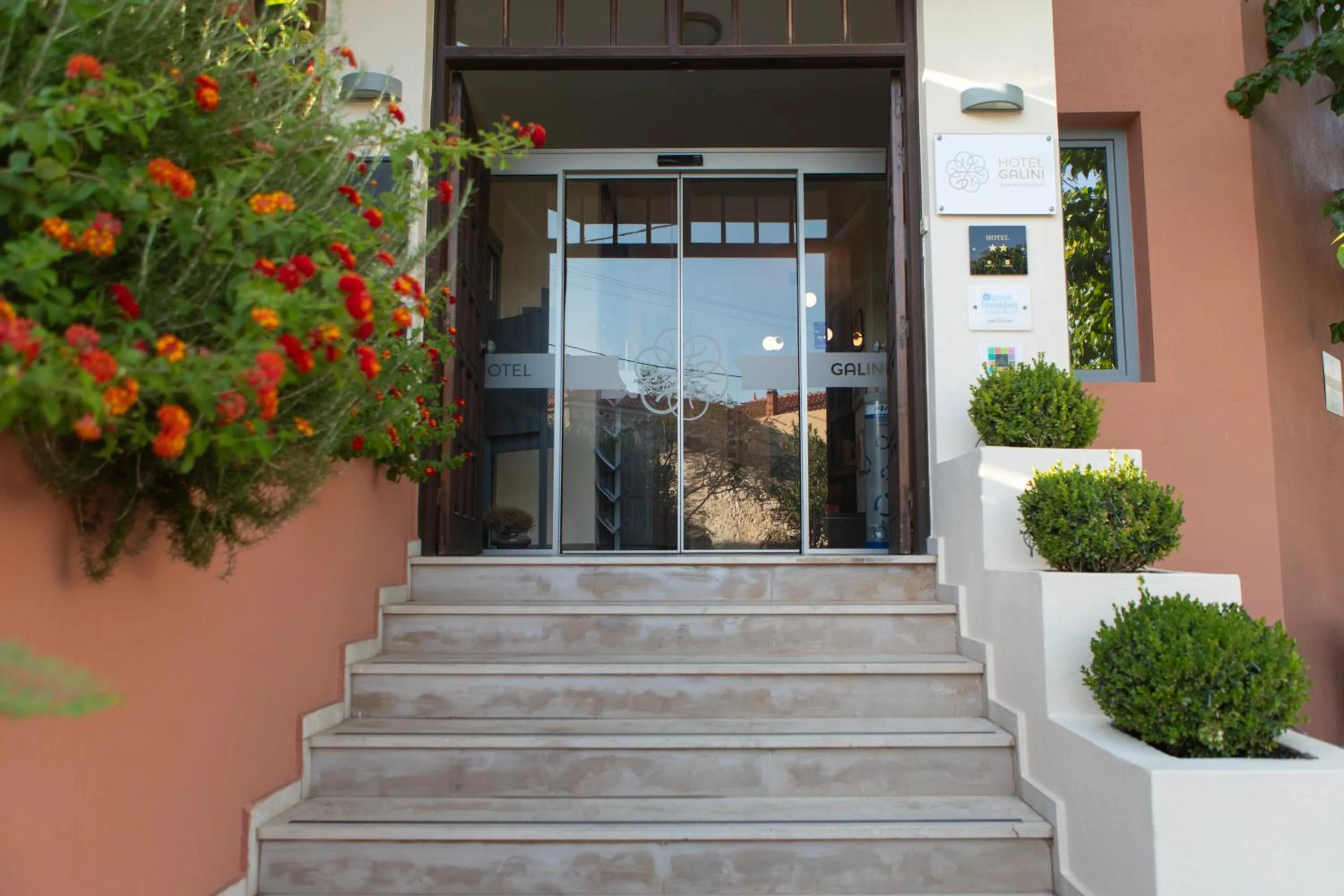 Property building in Galini Hotel