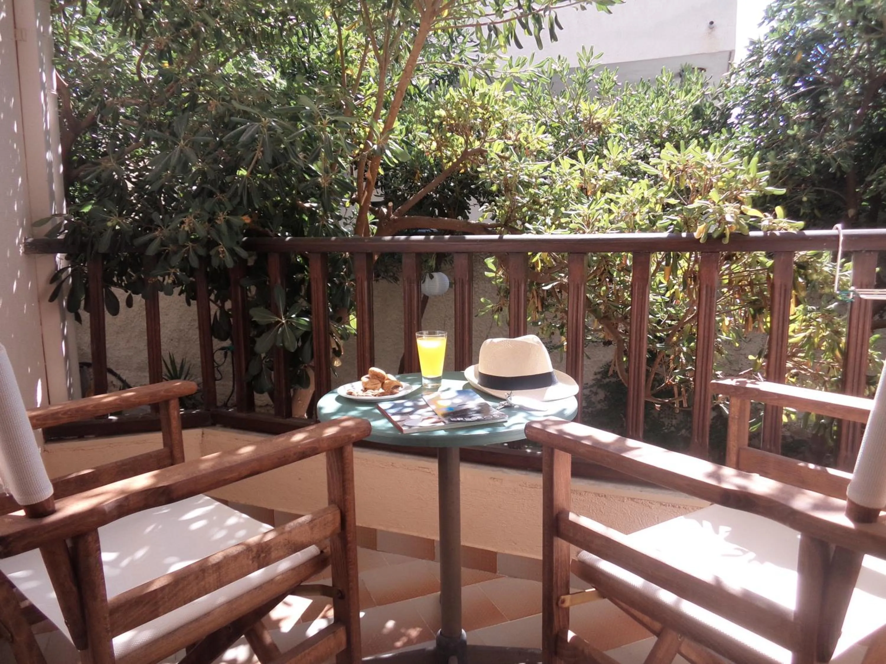 Balcony/Terrace in Galini Hotel