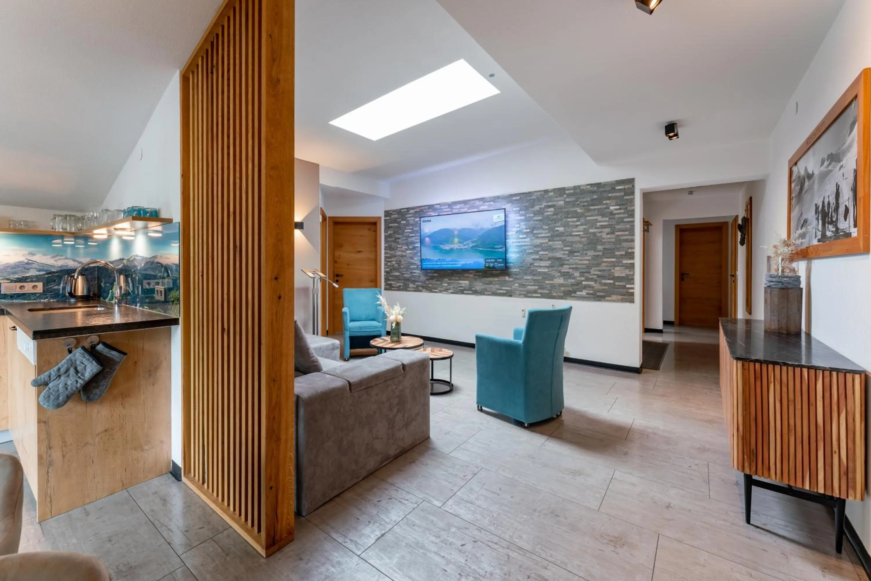Living room in Alm Appartements ZellamSee