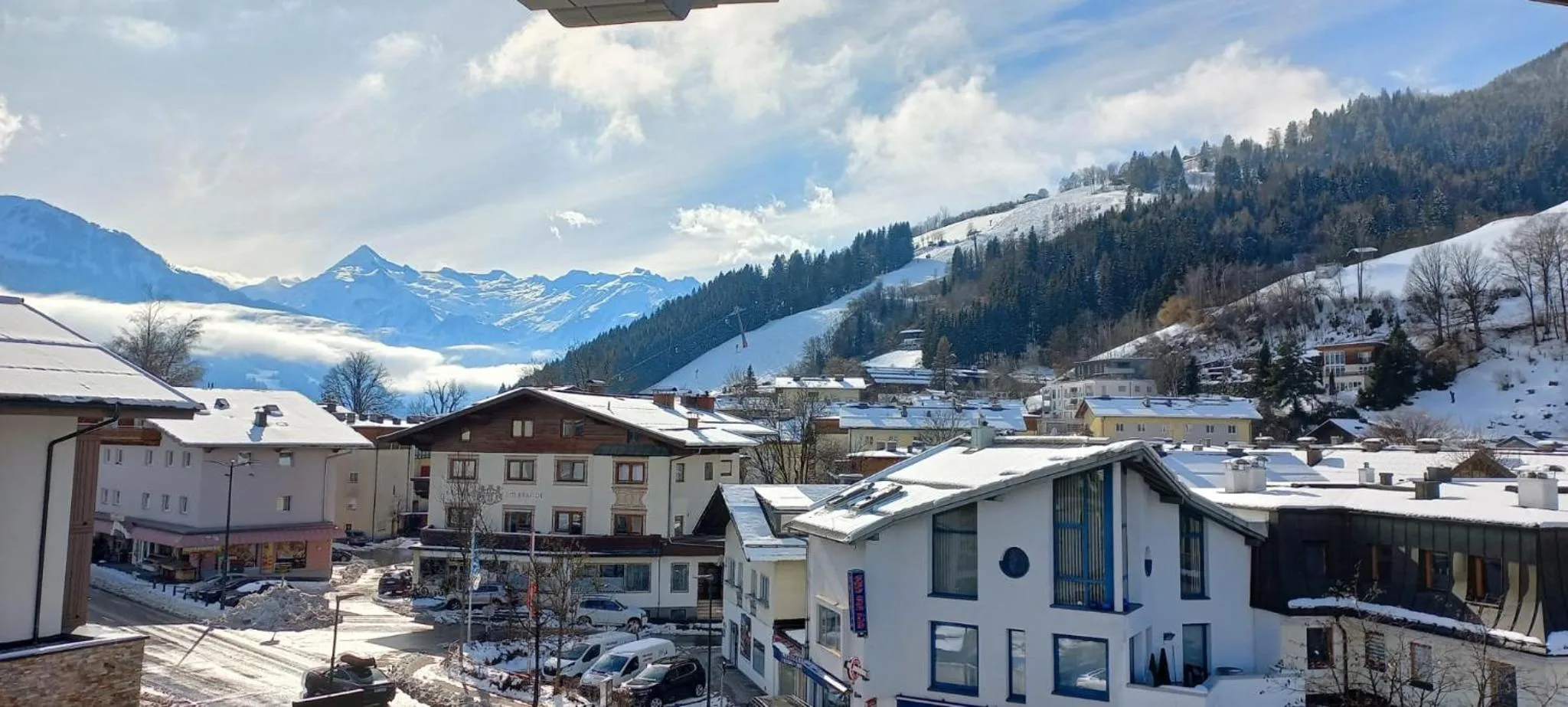View (from property/room) in Alm Appartements ZellamSee