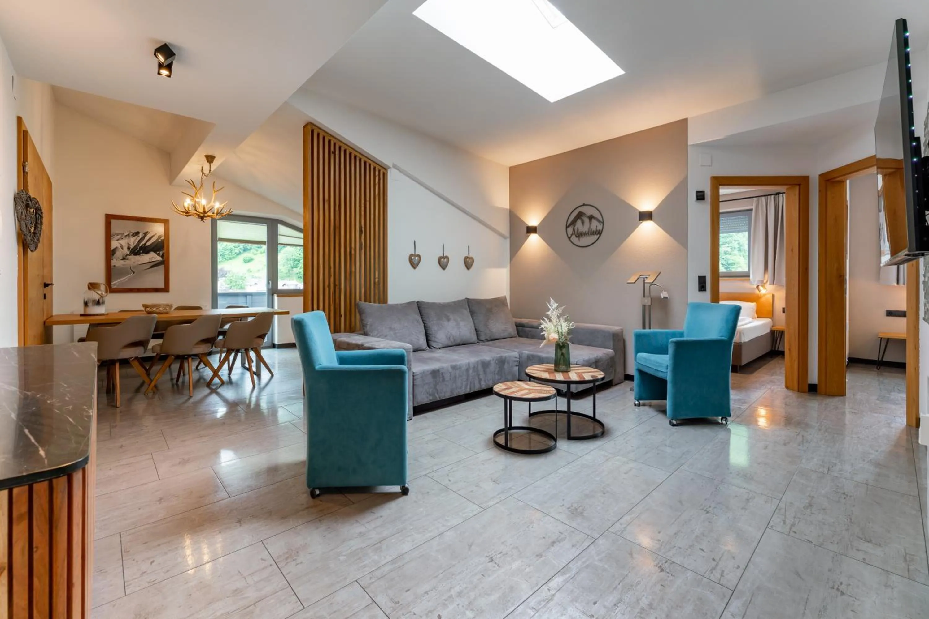 Living room in Alm Appartements ZellamSee