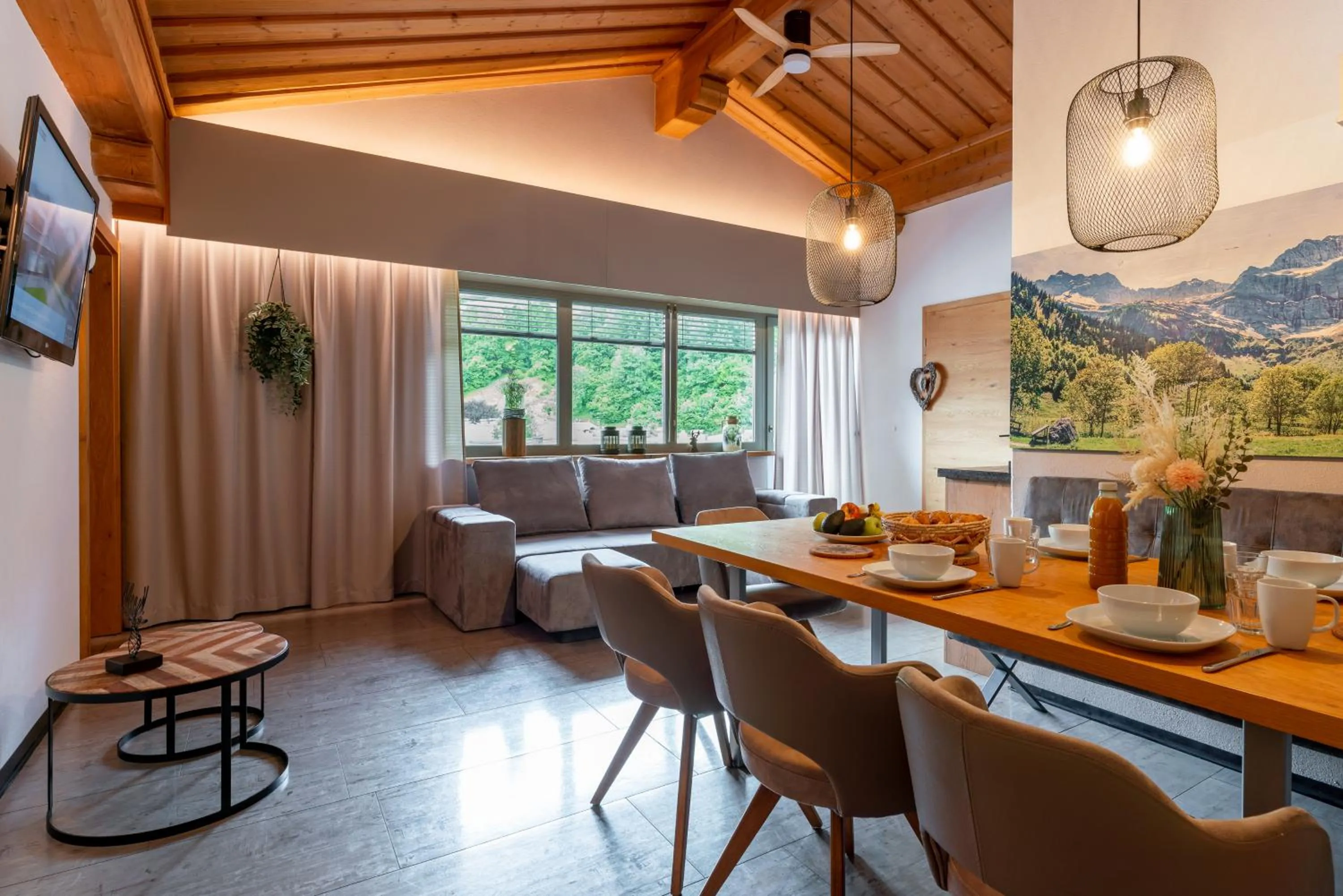 Living room in Alm Appartements ZellamSee