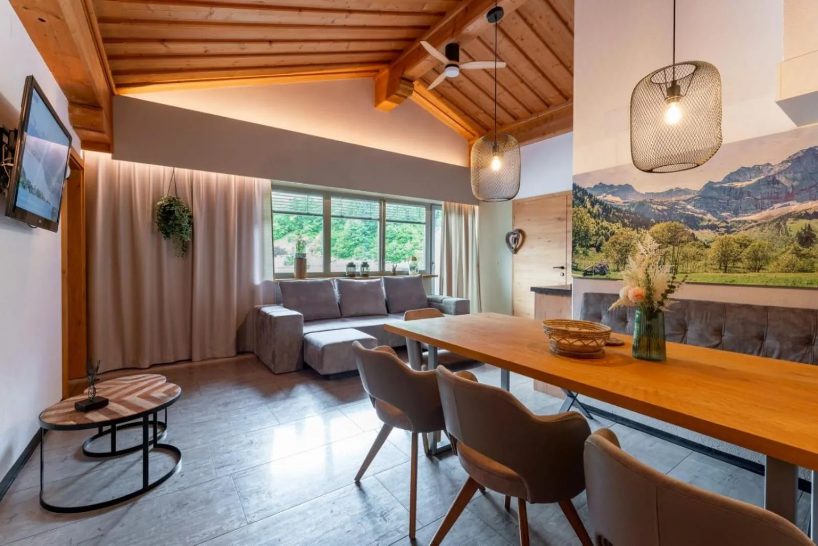 Living room in Alm Appartements ZellamSee