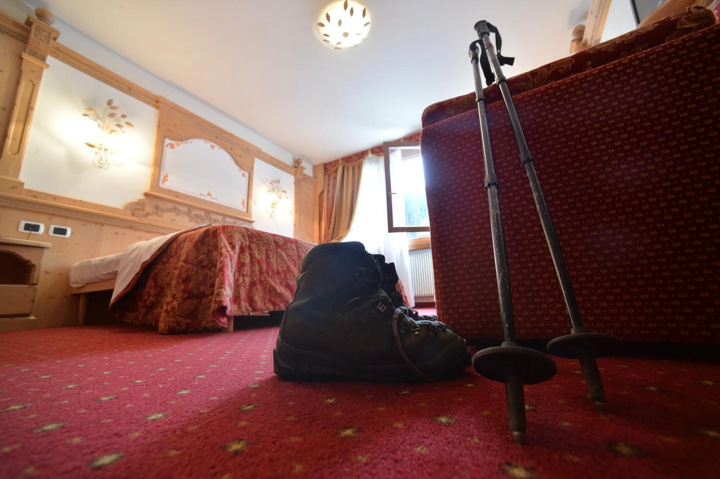 Decorative detail in Hotel Dalla Serra