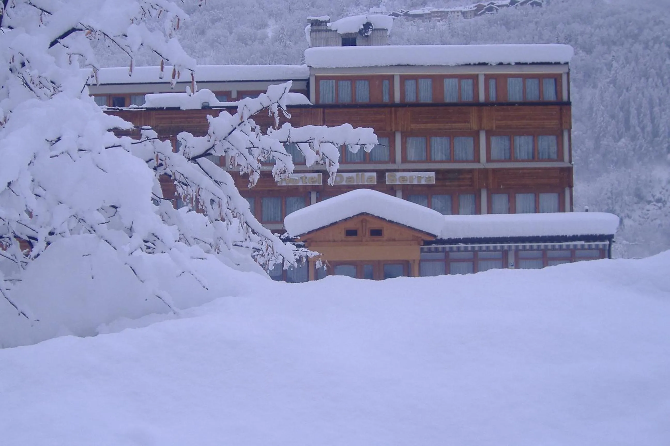 Facade/entrance in Hotel Dalla Serra