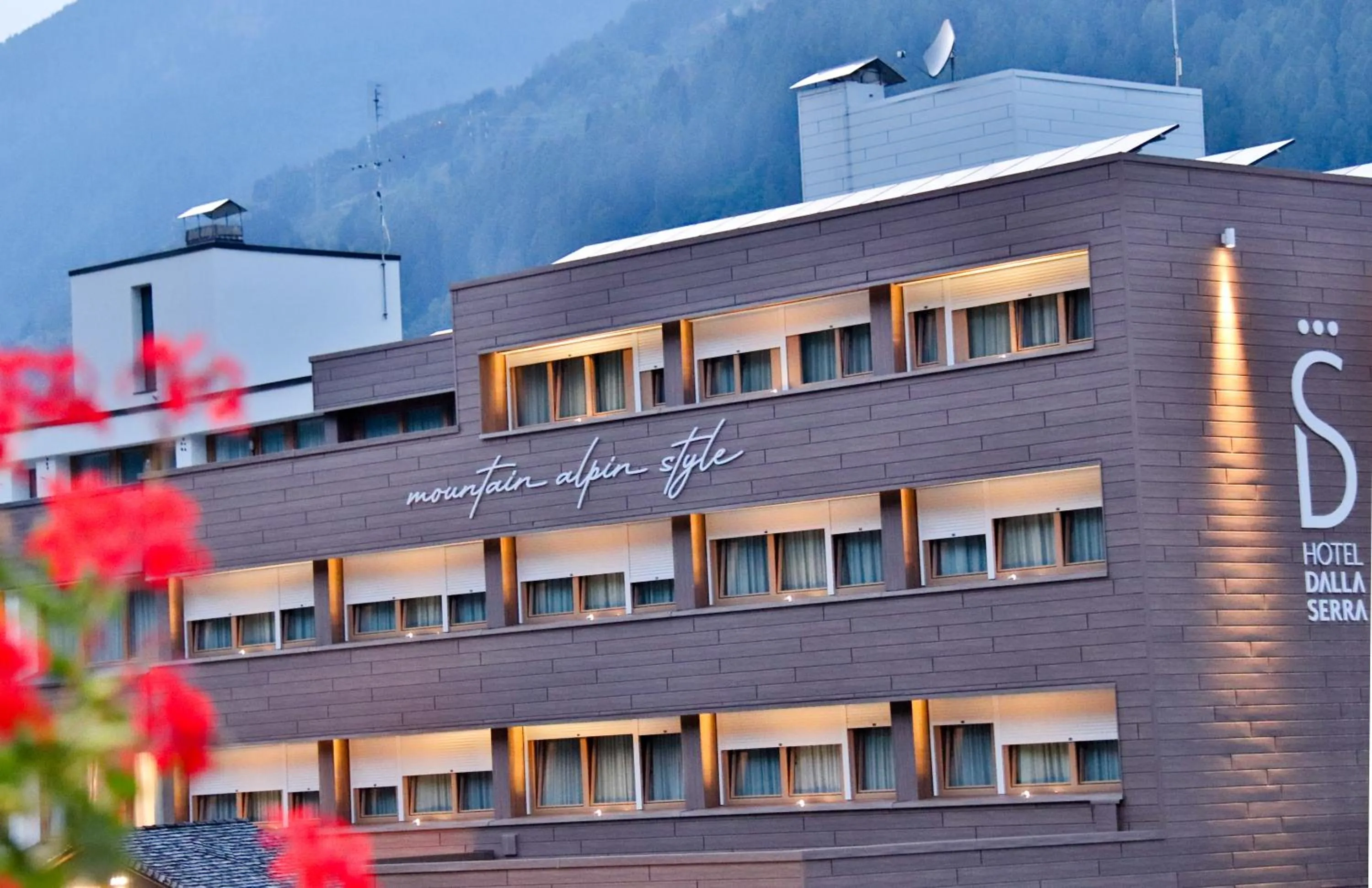 Property building in Hotel Dalla Serra