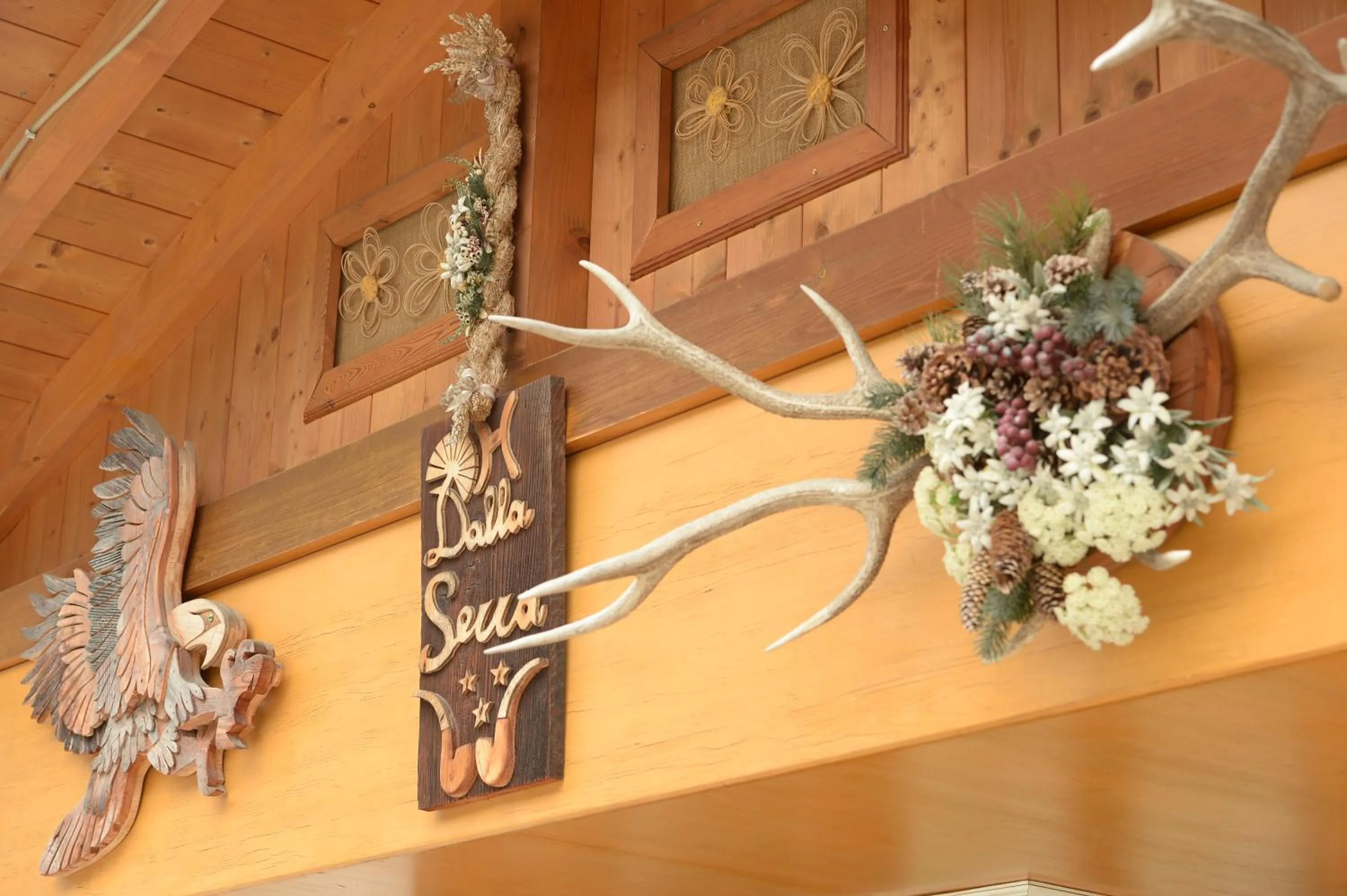 Property logo or sign in Hotel Dalla Serra