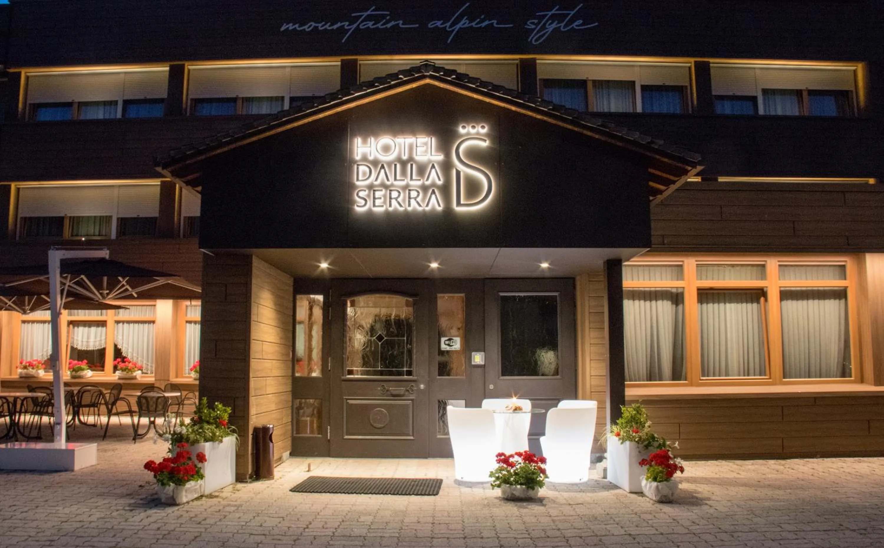 Property building in Hotel Dalla Serra