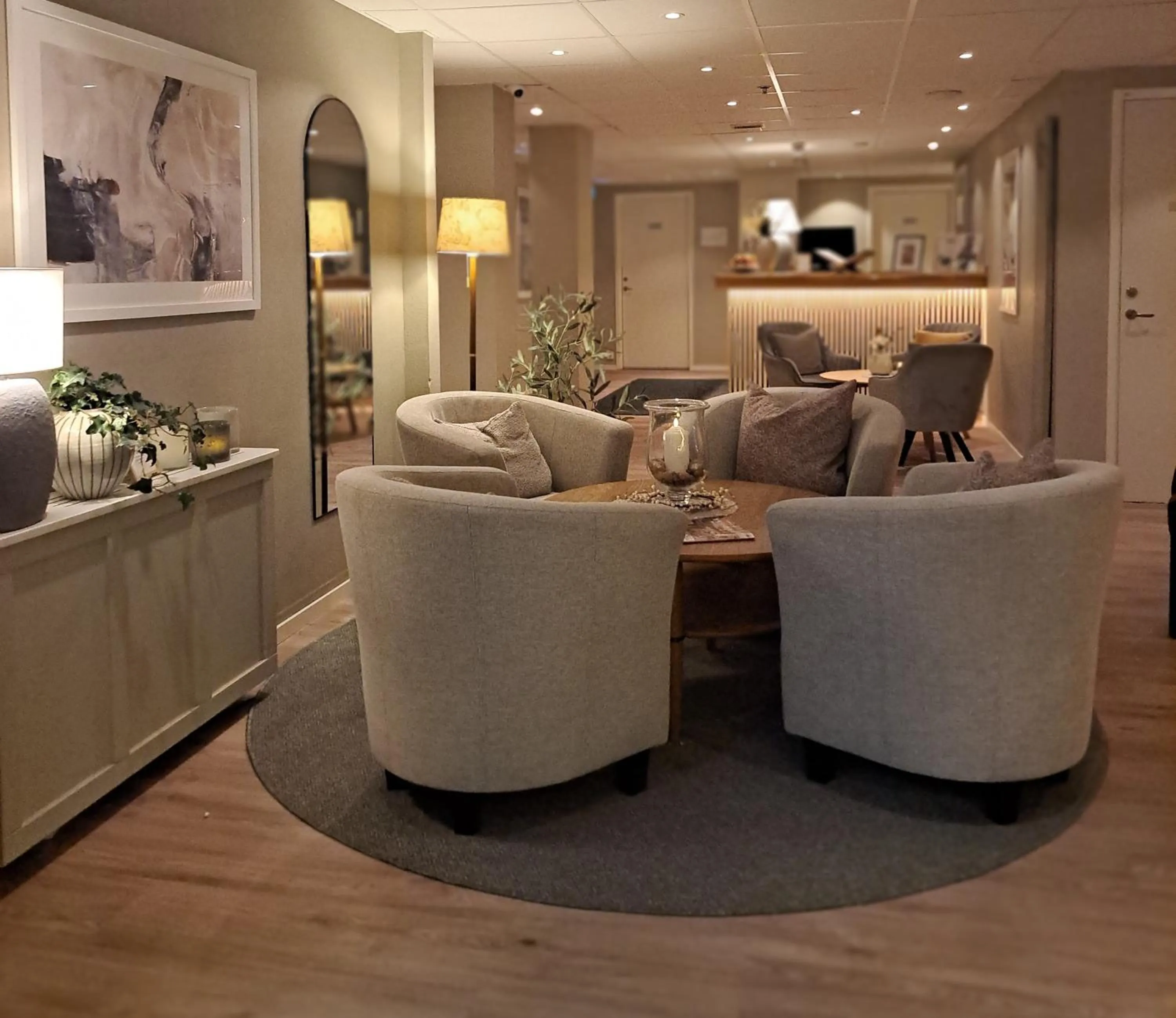 Living room in Hotell Rådhuset