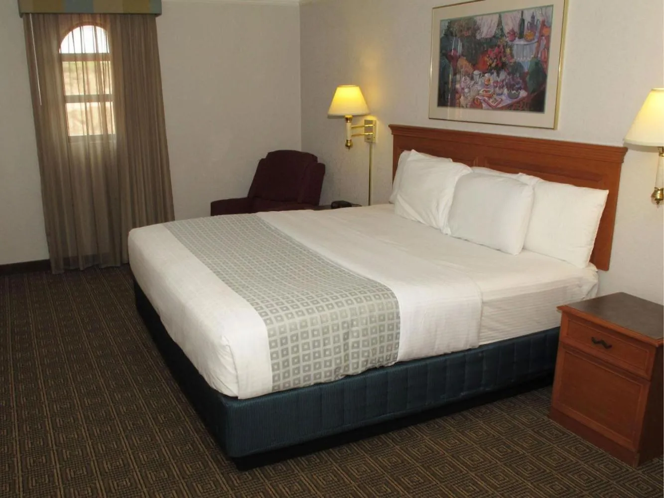 Bed in Super 8 by Wyndham Austin South I-35