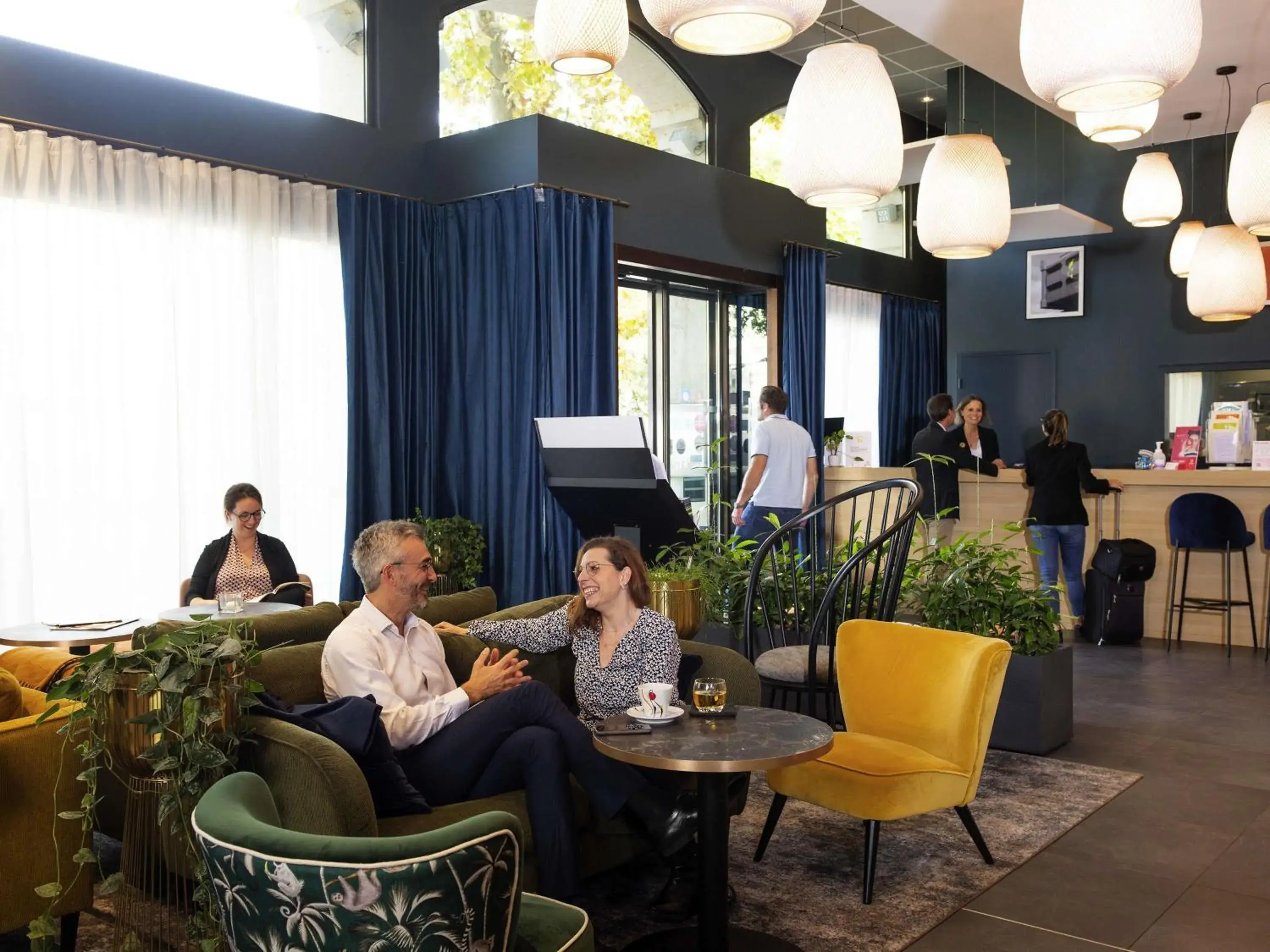 Property building in Aparthotel Adagio Lyon Patio Confluence Property building in Aparthotel Adagio Lyon Patio Confluence