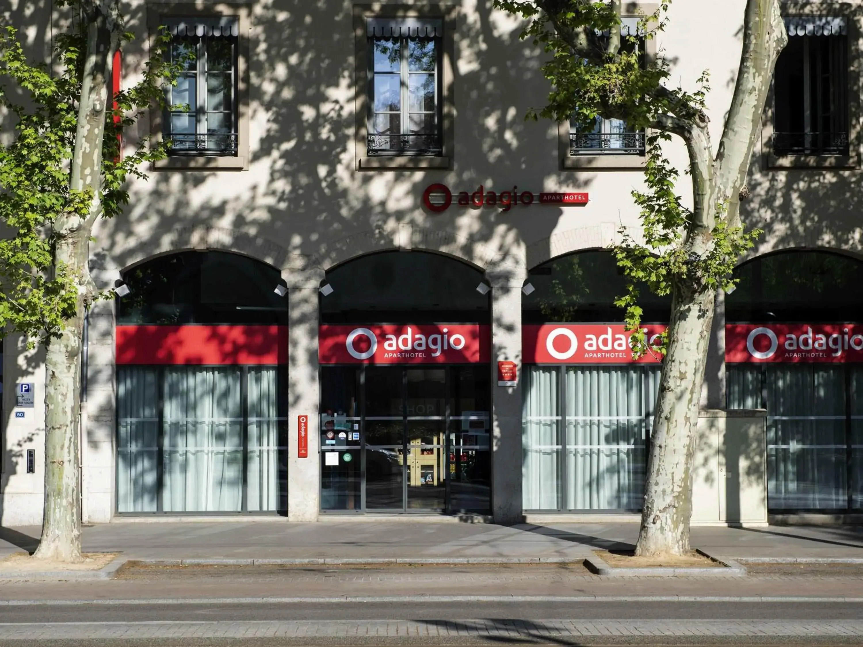 Property building in Aparthotel Adagio Lyon Patio Confluence Property building in Aparthotel Adagio Lyon Patio Confluence