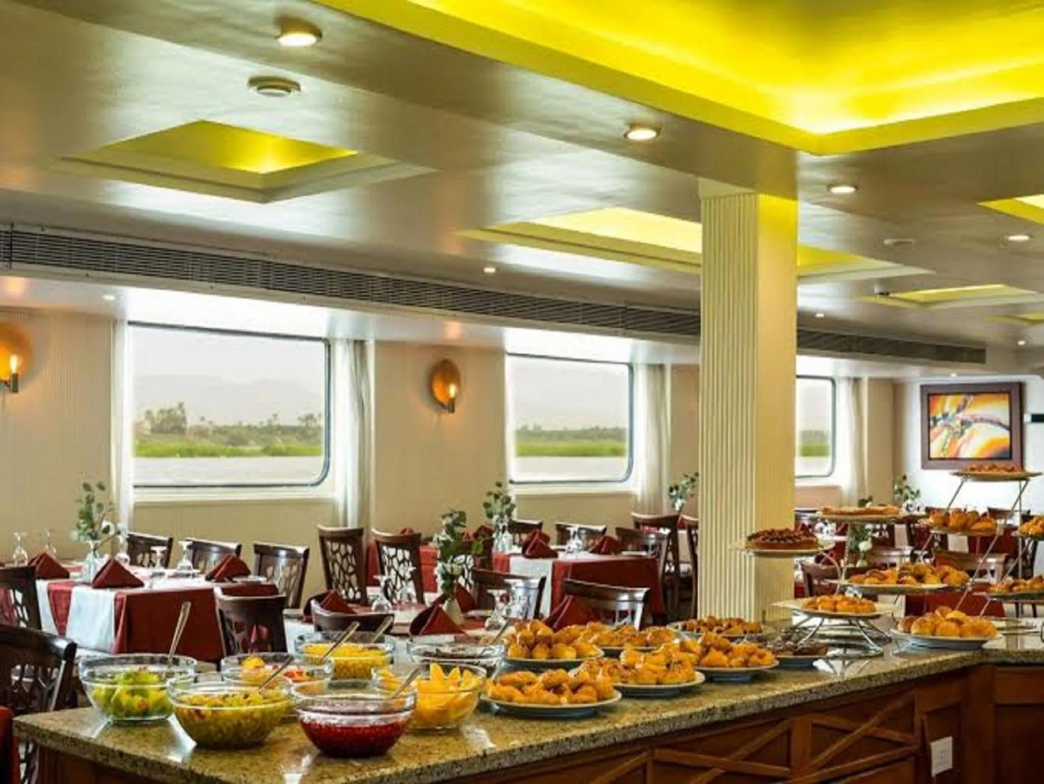 Restaurant/places to eat in Nile Cruises 5 Stars From From Aswan 03 Nights -From Luxor 04 Nights