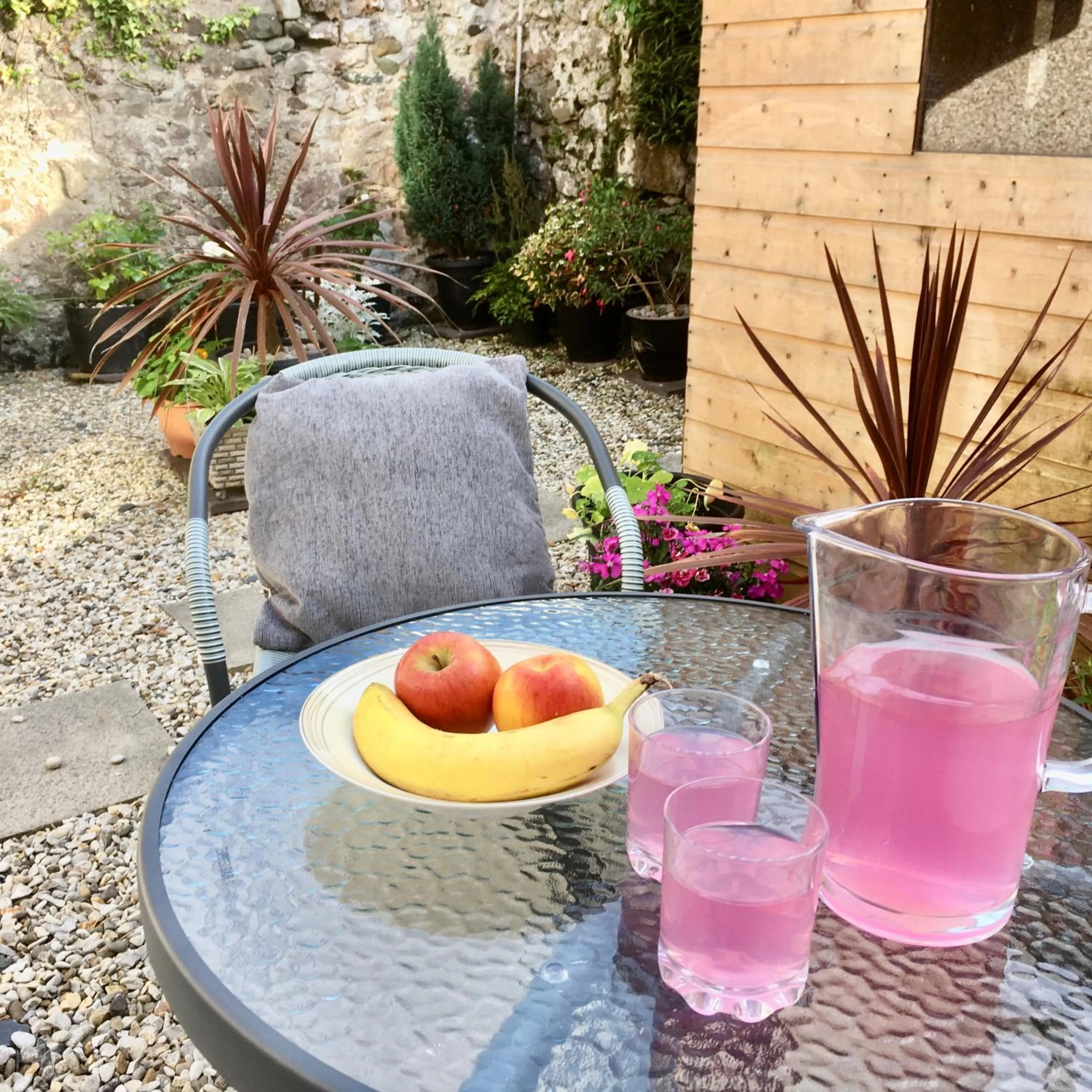 Garden in Chapel St Apartments
