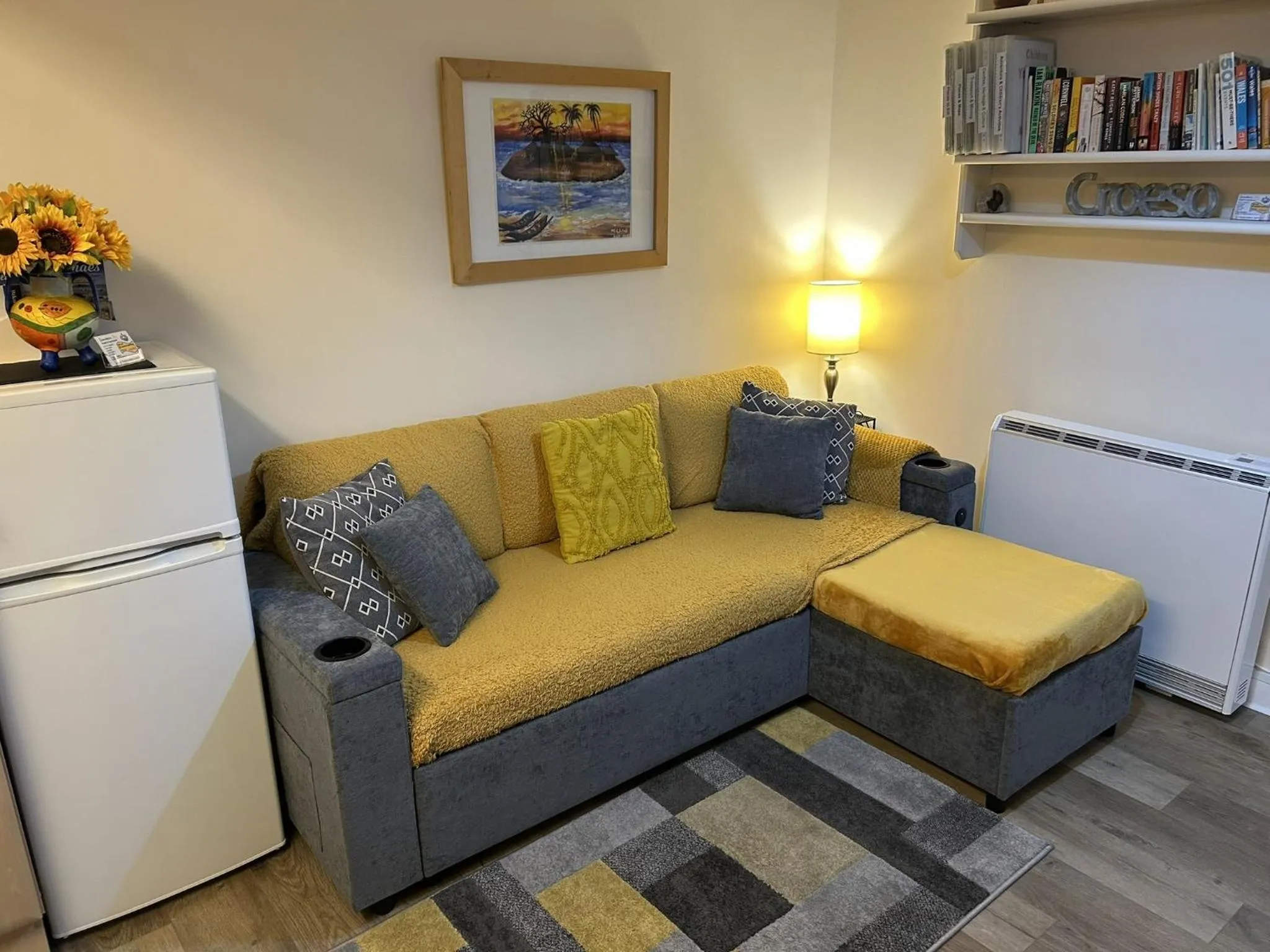 Living room in Chapel St Apartments