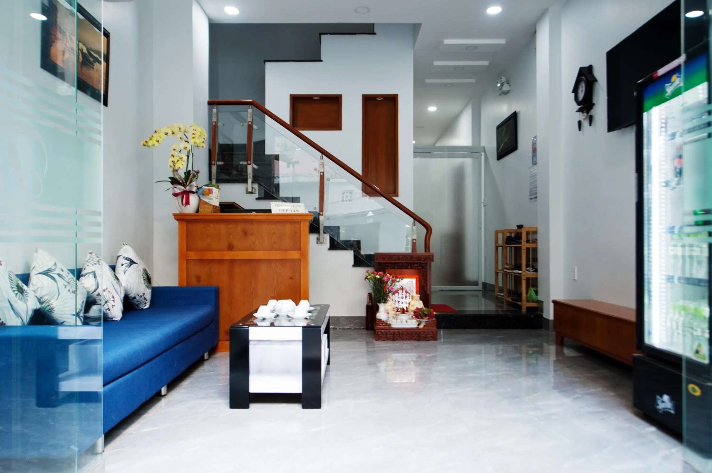 Lobby or reception in The White House