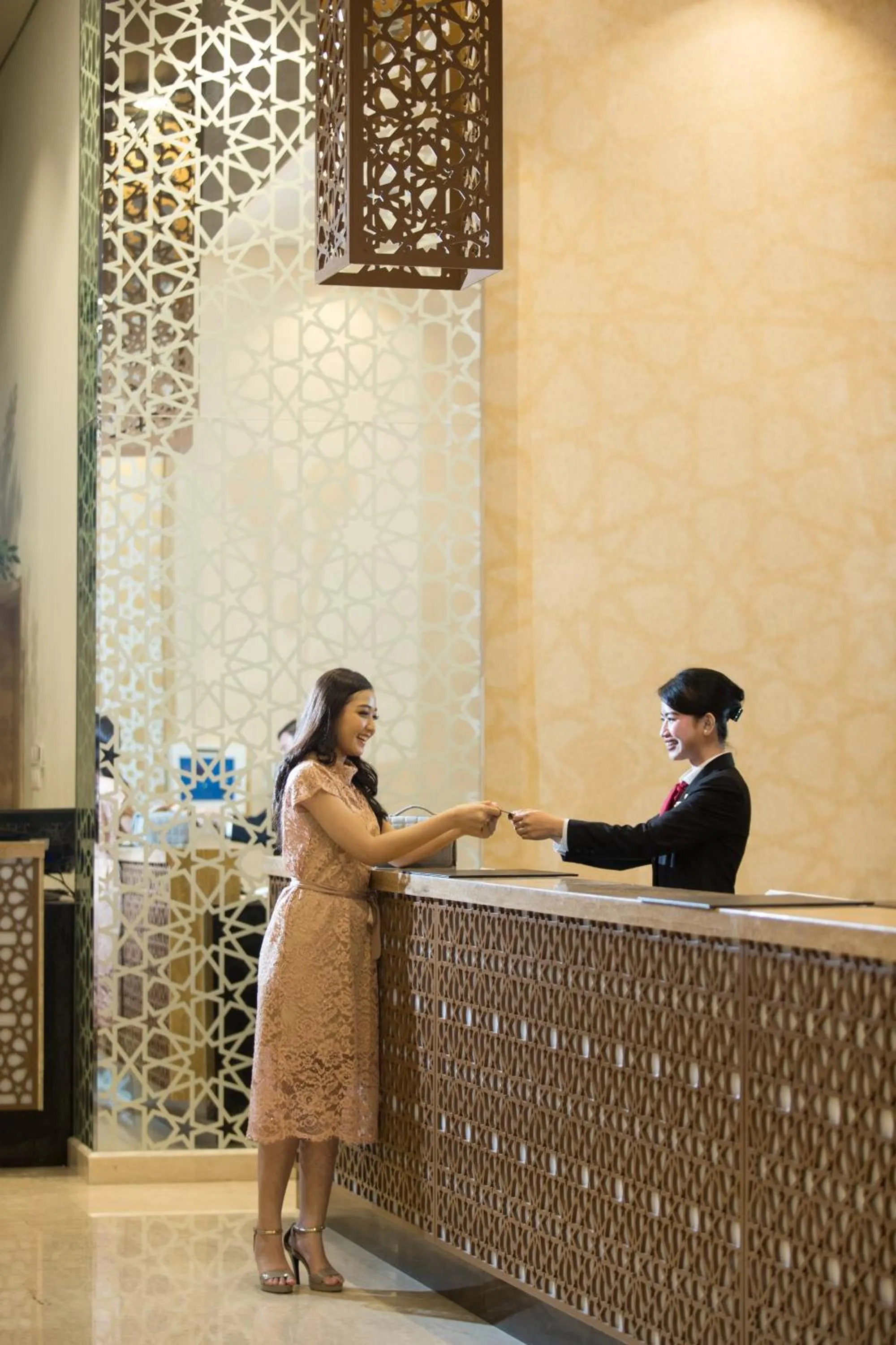 Staff in Hotel Santika Gresik