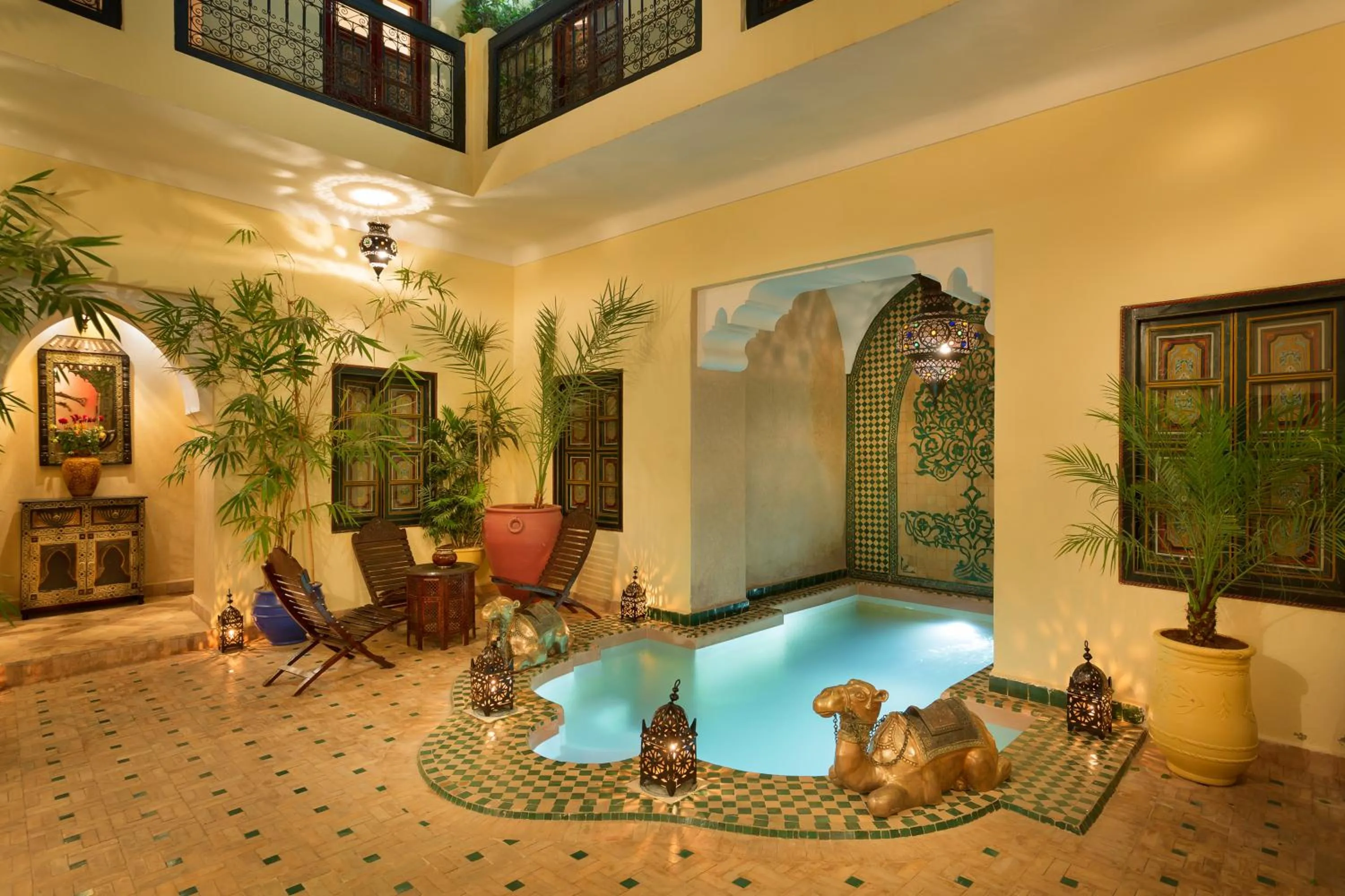 Swimming pool in Riad Julia