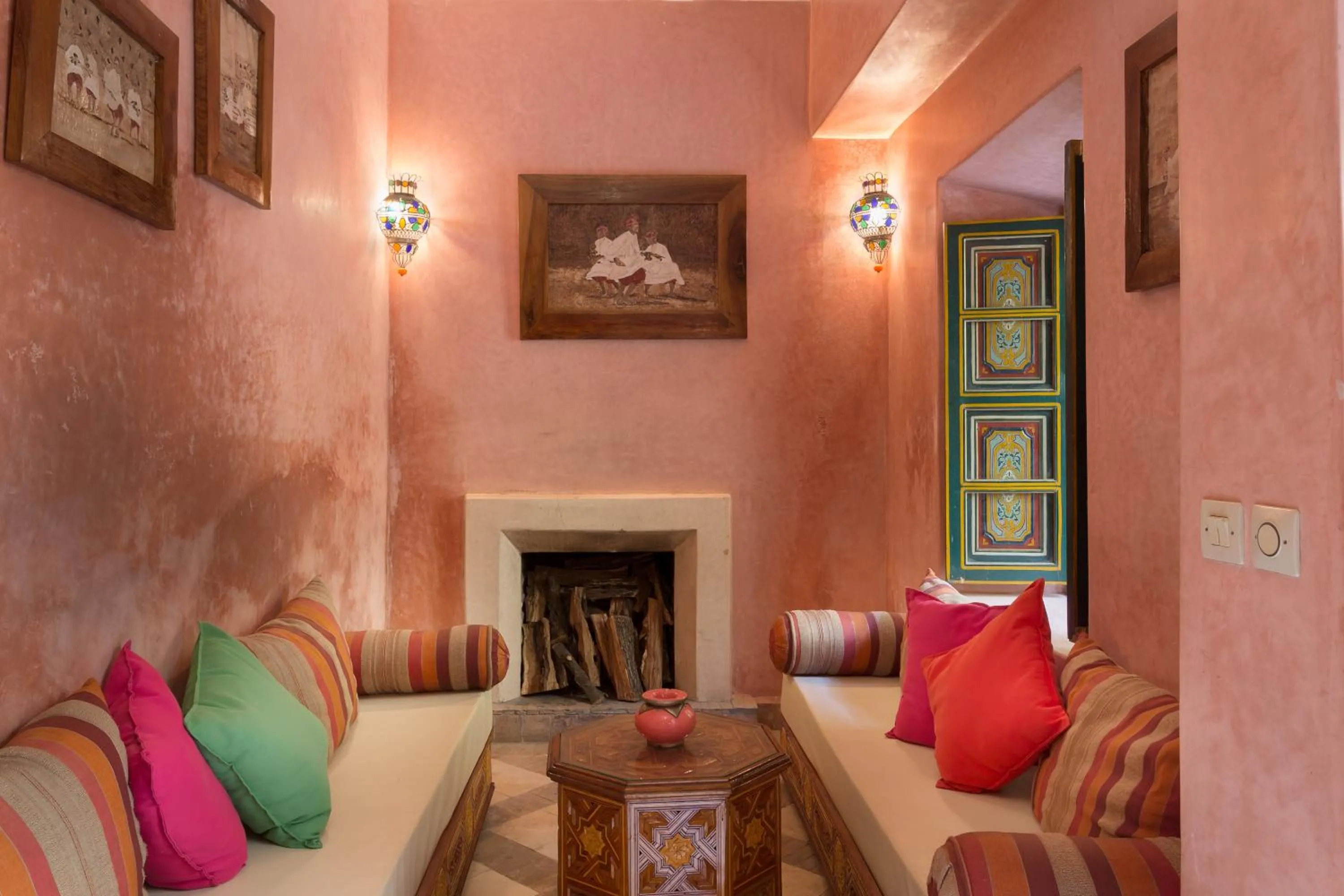 Living room in Riad Julia