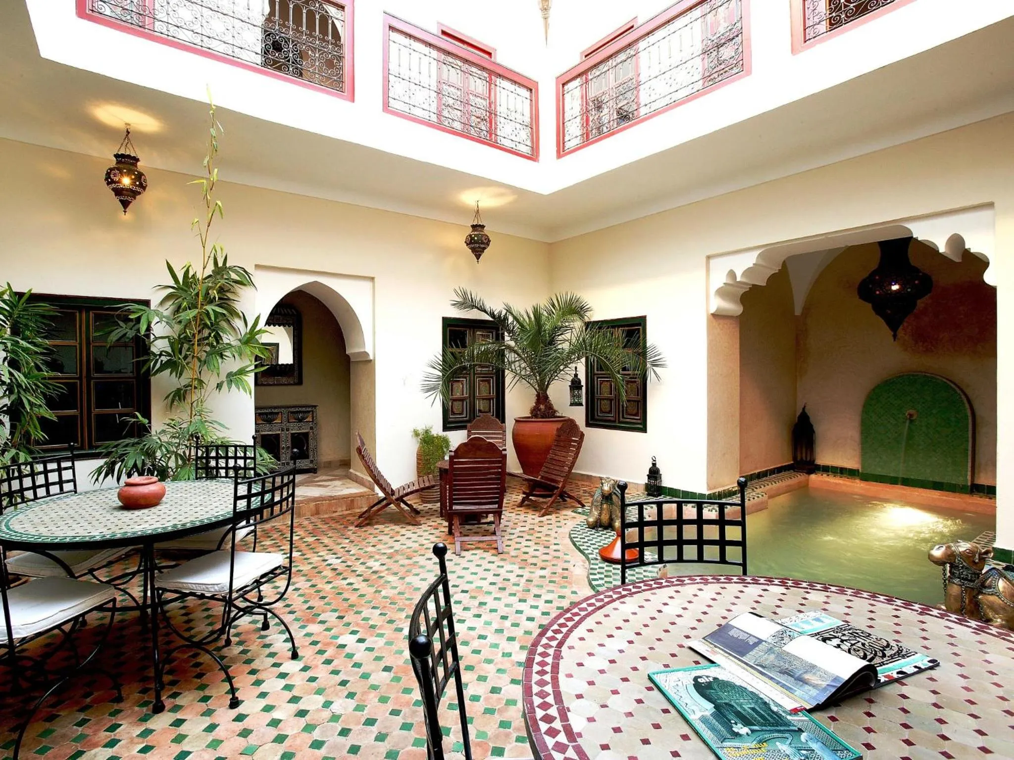 Patio in Riad Julia