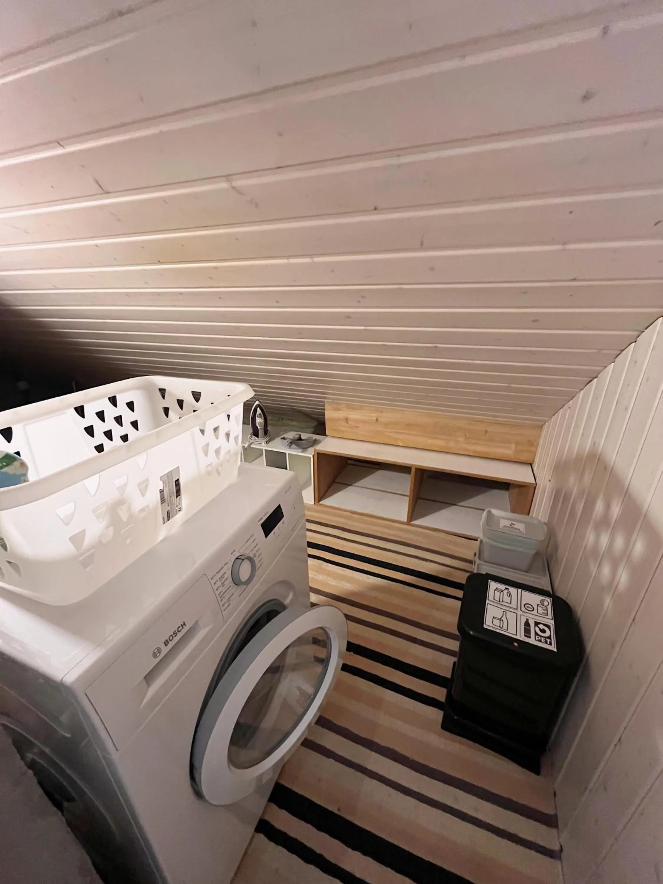 washing machine in BnB La Clemonie